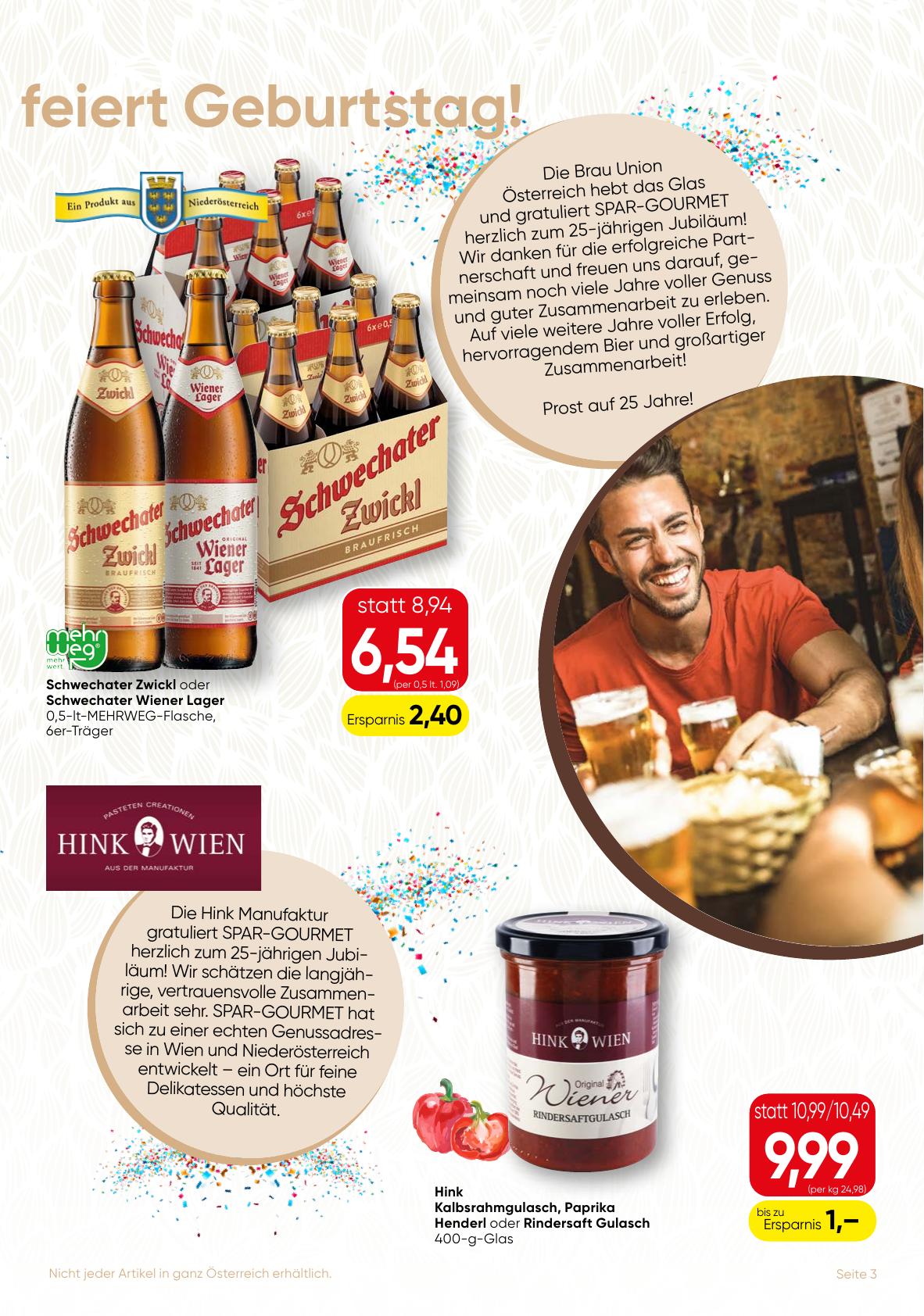 Spar Gourmet flyer page