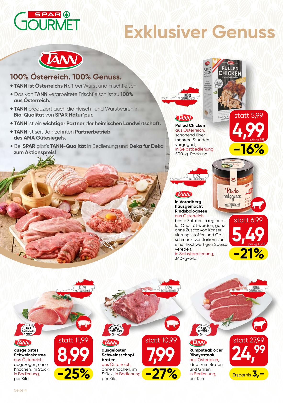 Spar Gourmet flyer page