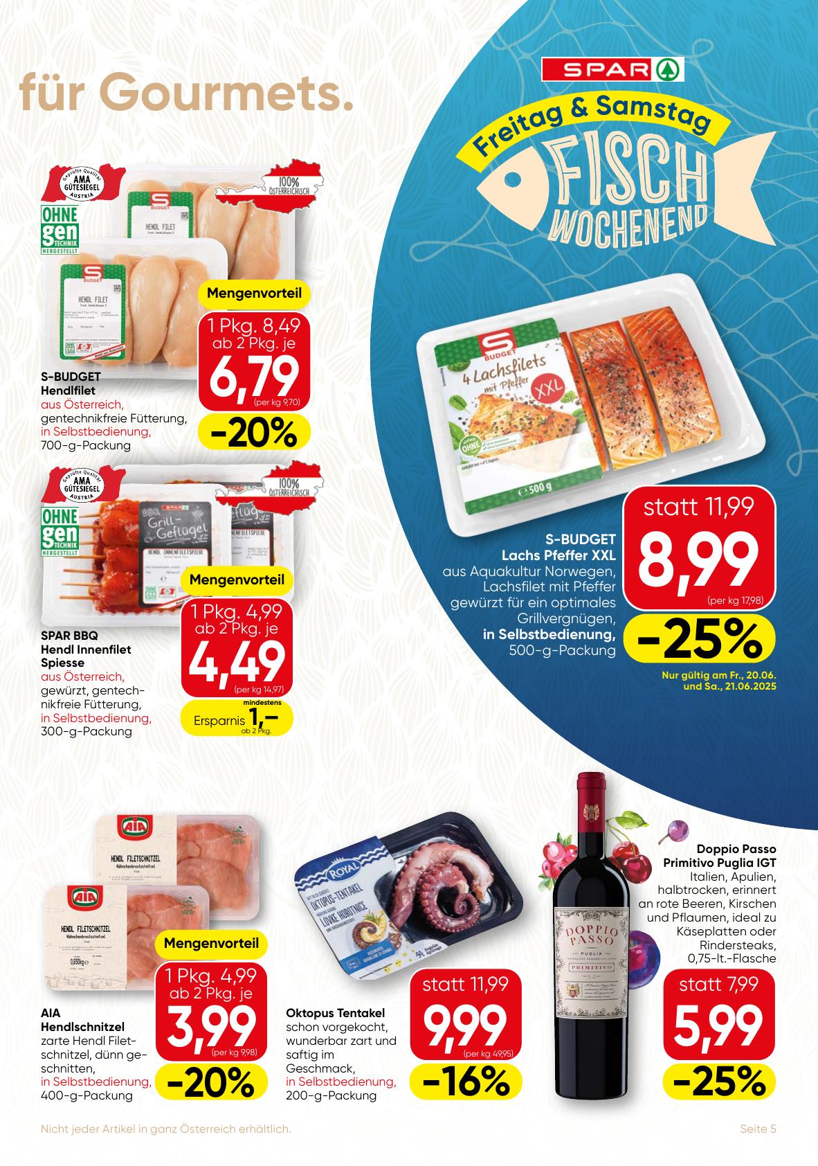 Spar Gourmet flyer page