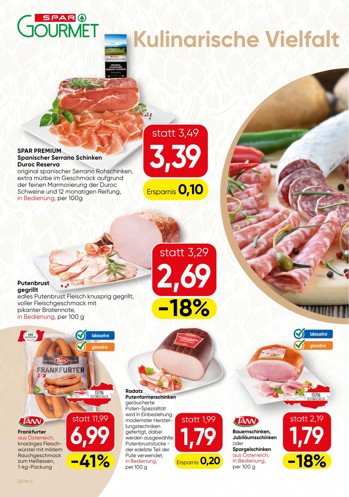 Spar Gourmet flyer page