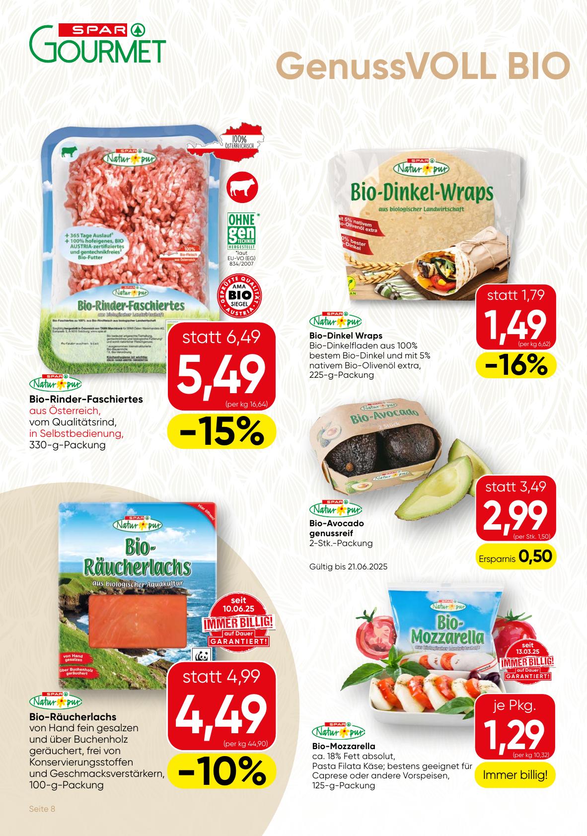 Spar Gourmet flyer page
