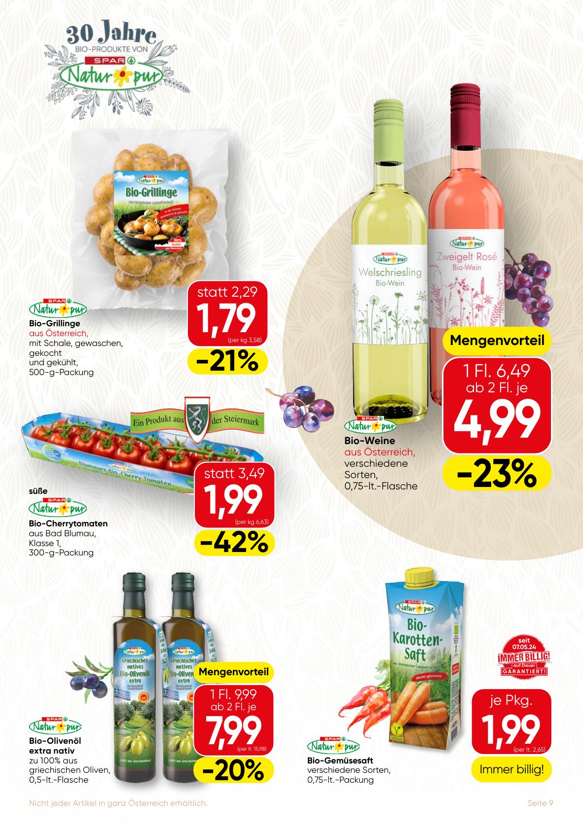 Spar Gourmet flyer page