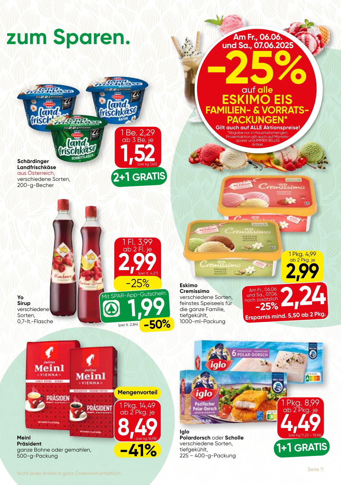 Spar Gourmet flyer page