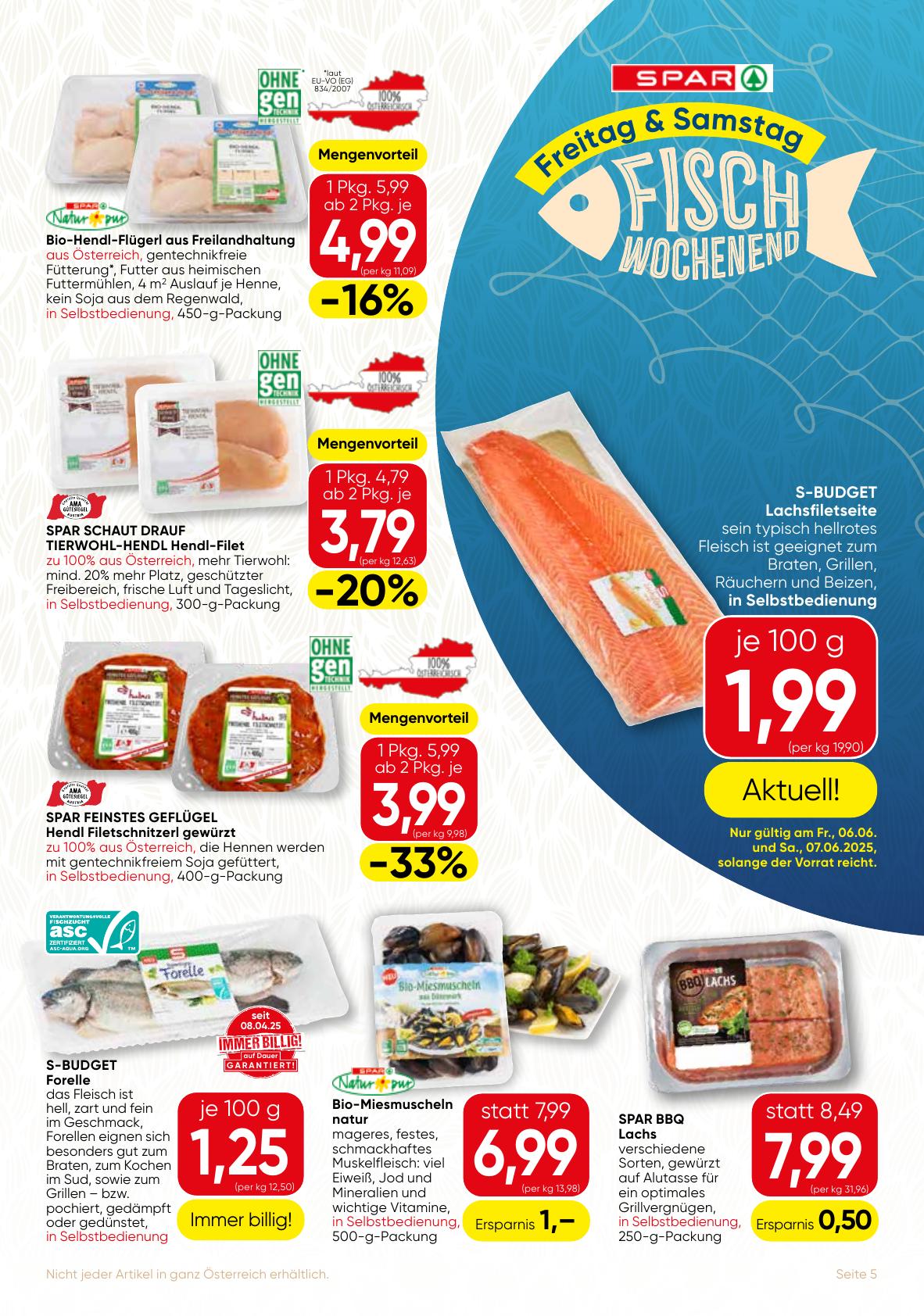 Spar Gourmet flyer page