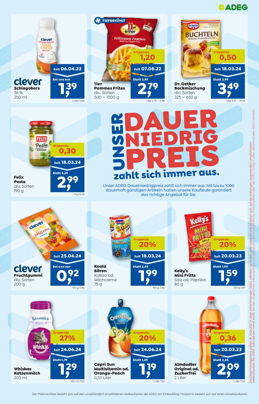 Adeg flyer page