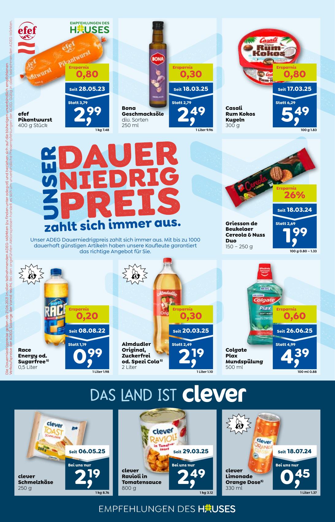 Adeg flyer page