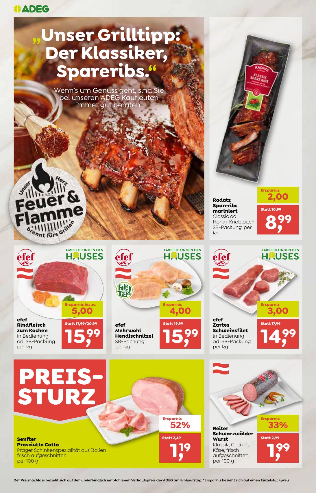 Adeg flyer page
