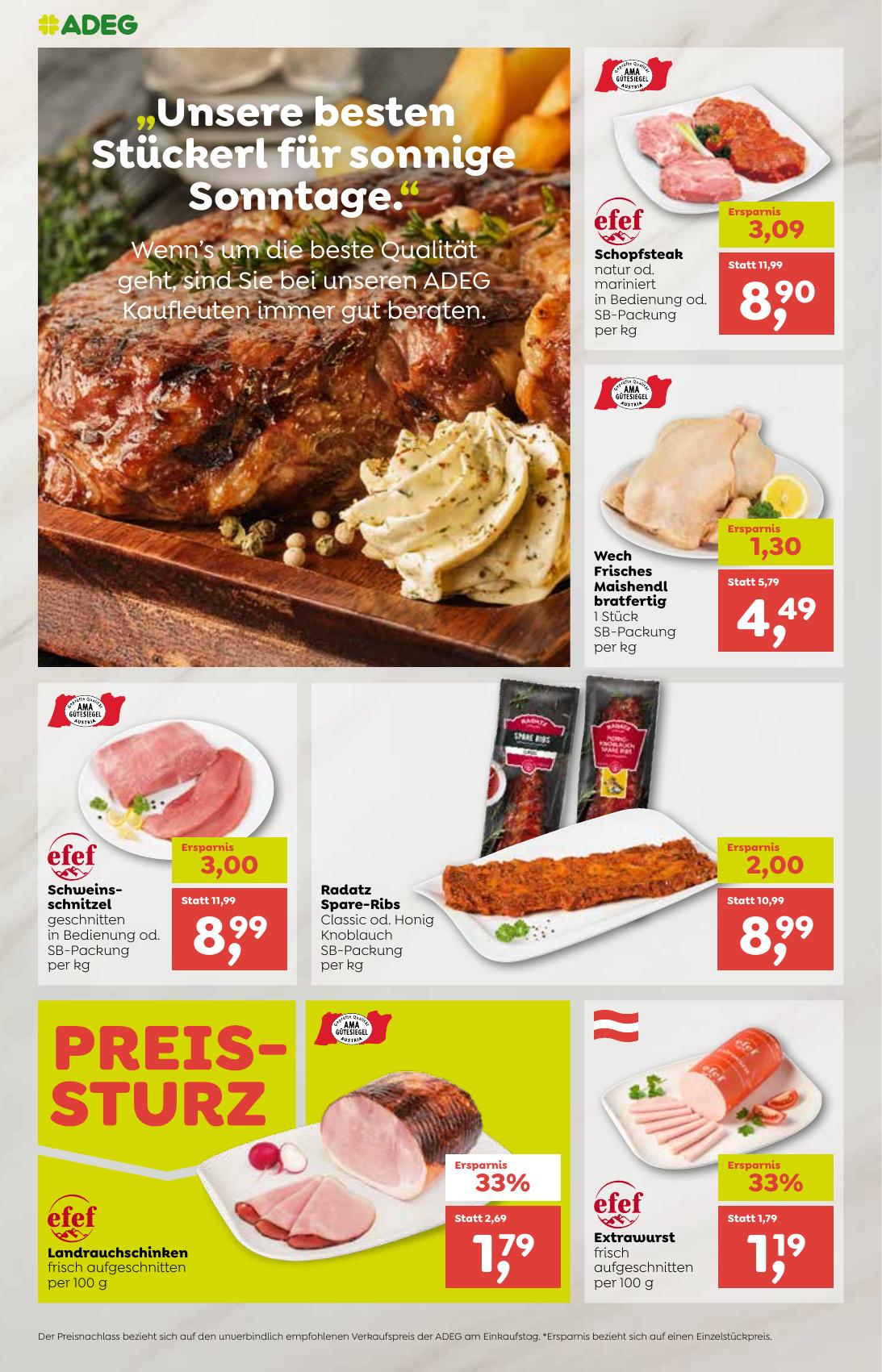 Adeg flyer page