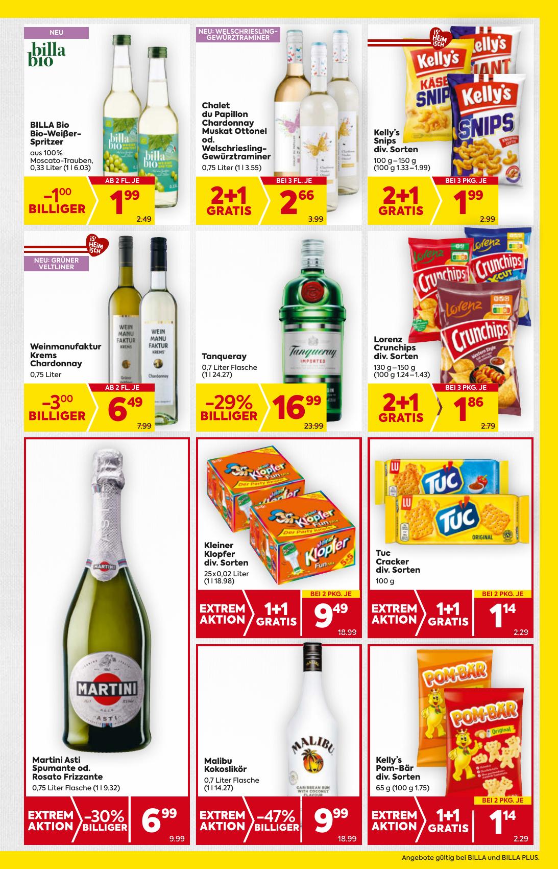 Billa flyer page