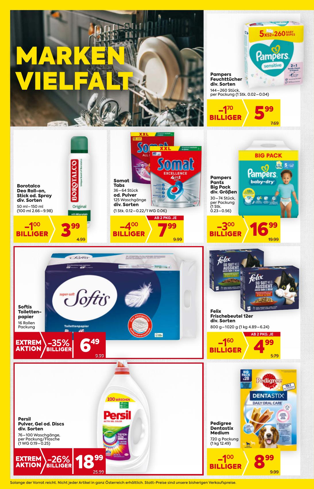 Billa flyer page