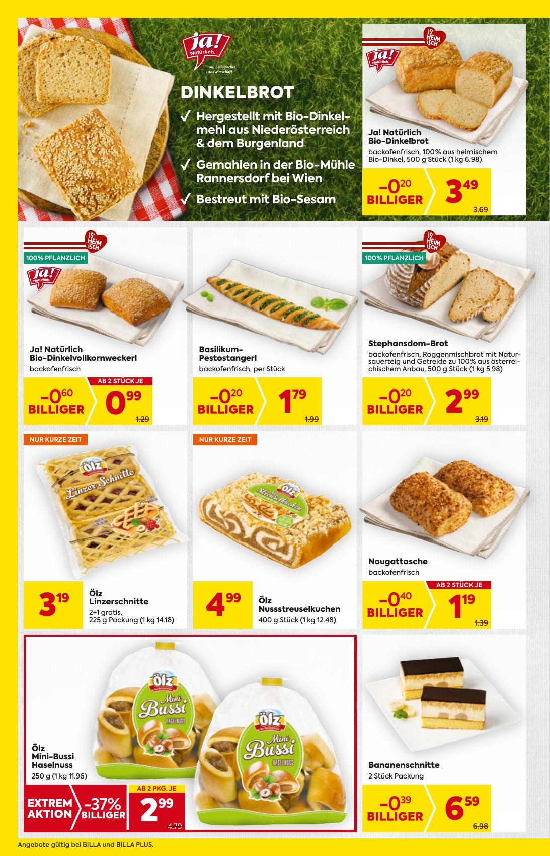 Billa flyer page