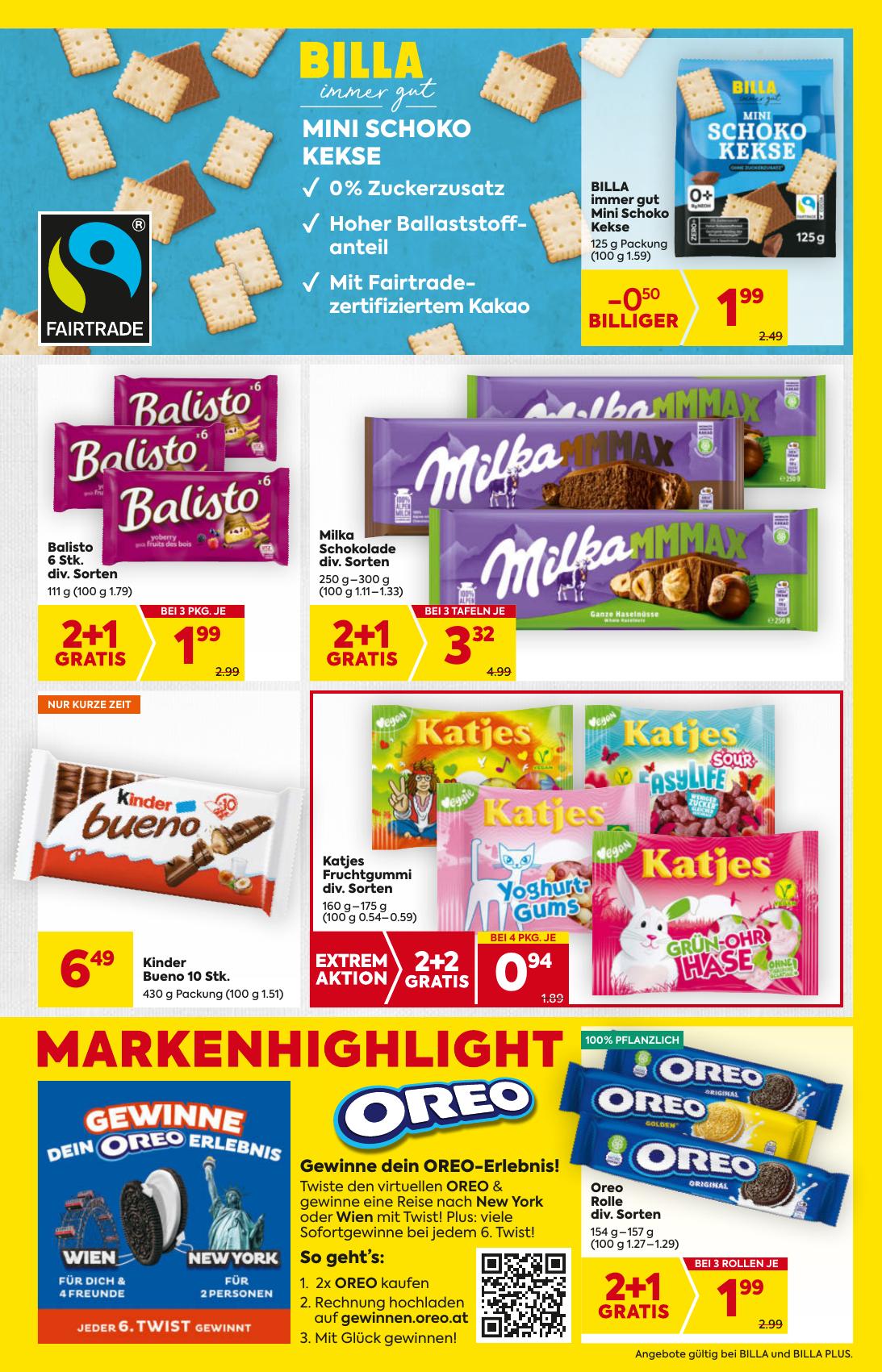 Billa flyer page