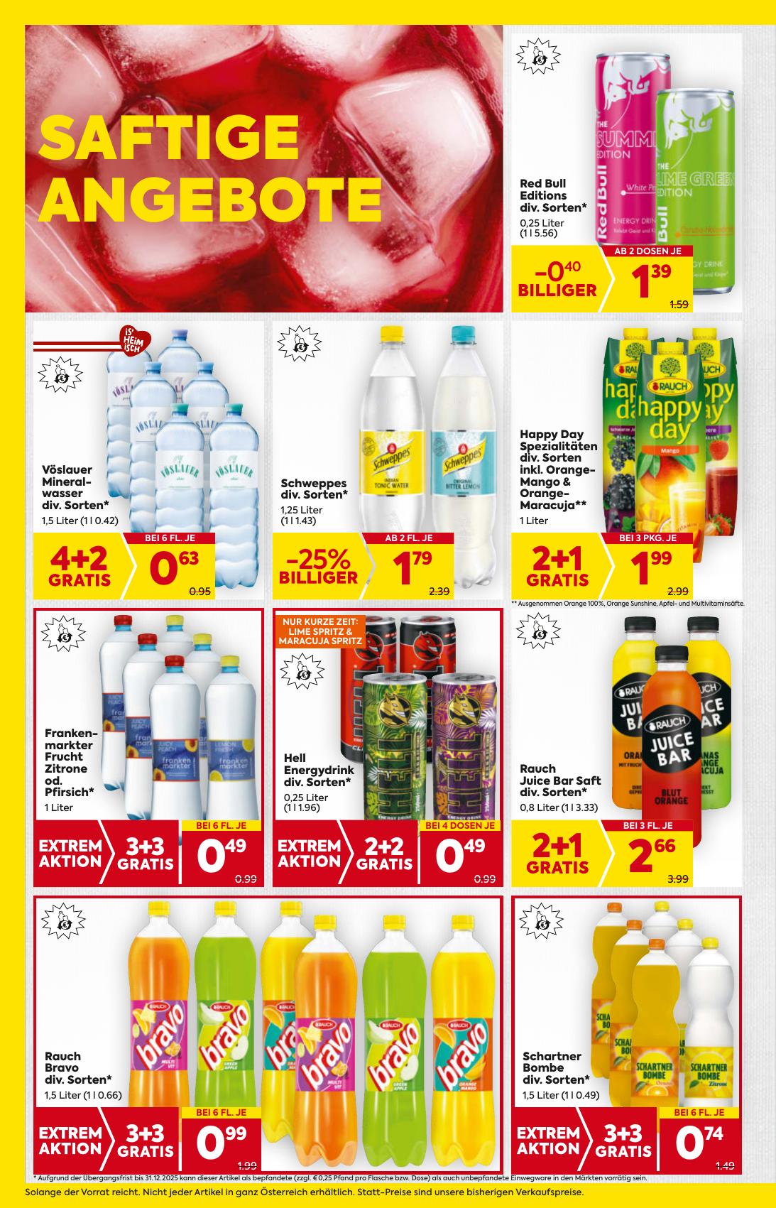 Billa flyer page