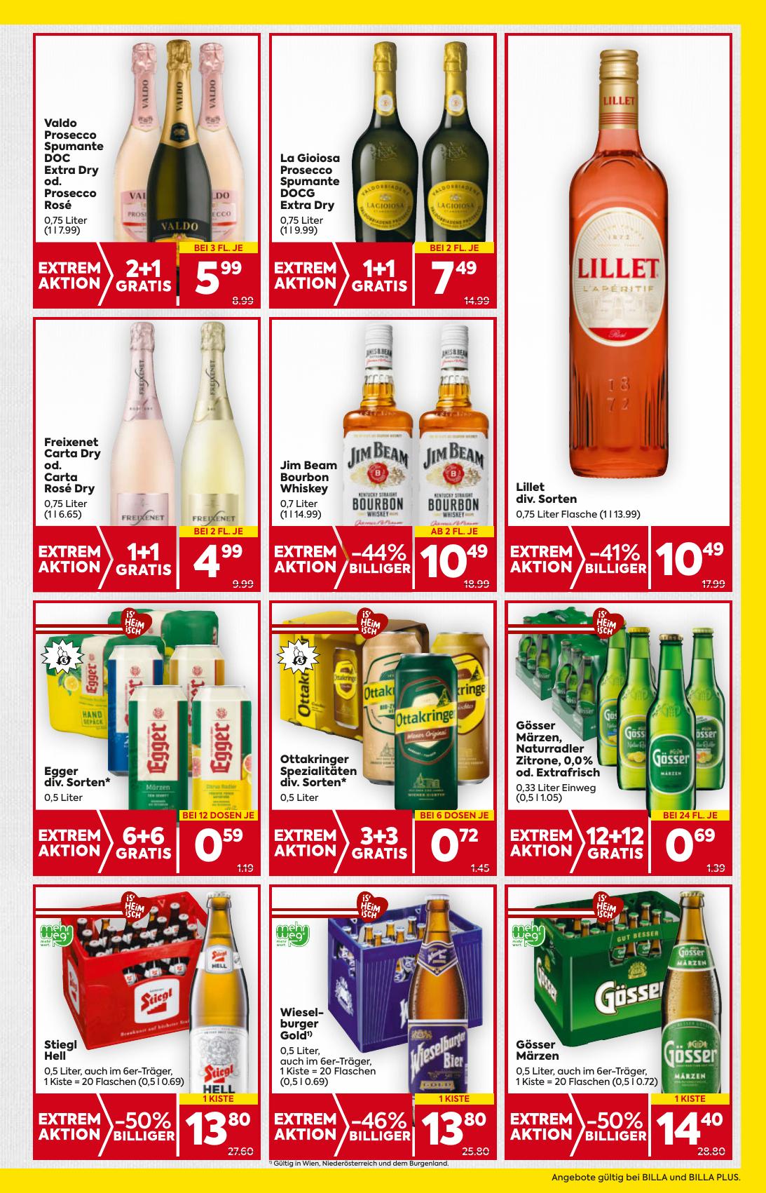 Billa flyer page