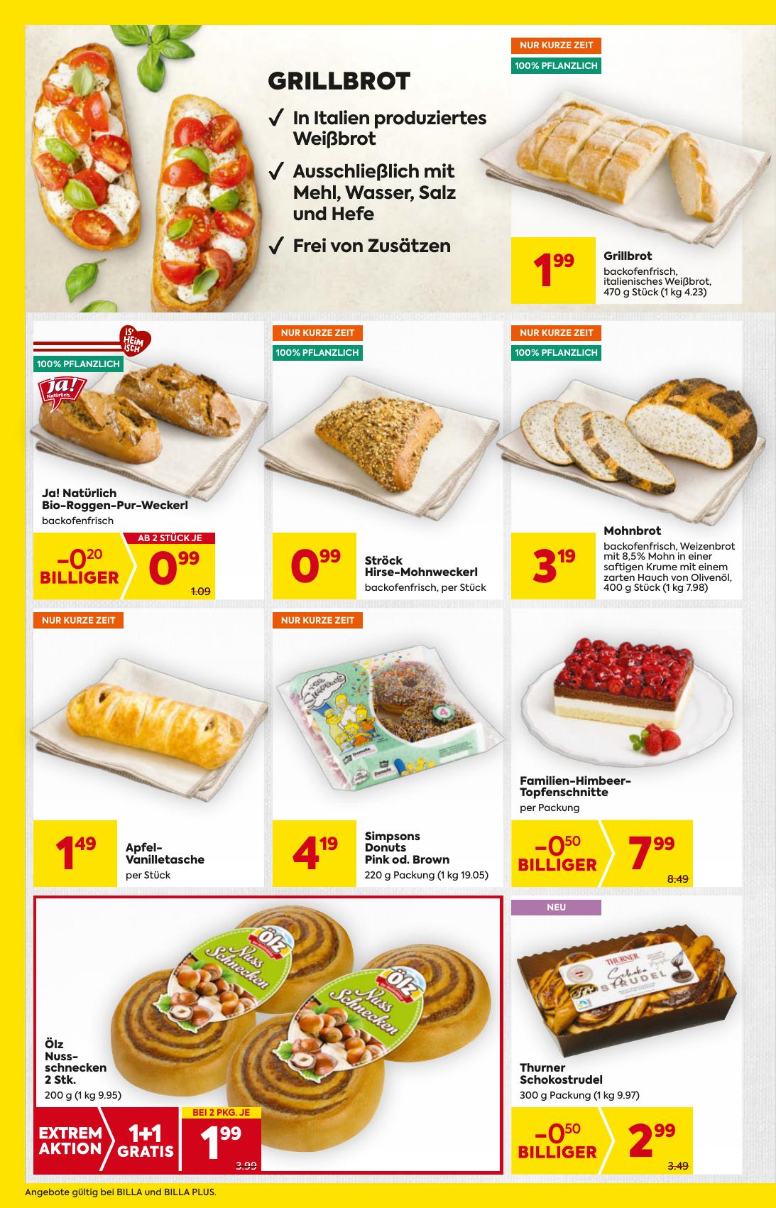 Billa flyer page