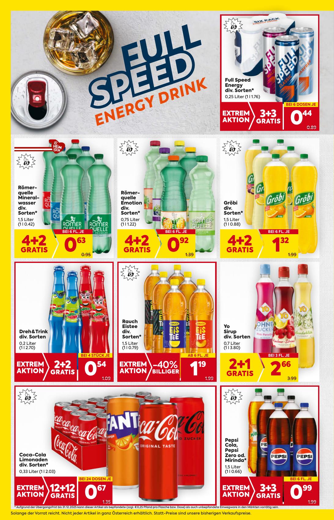 Billa flyer page