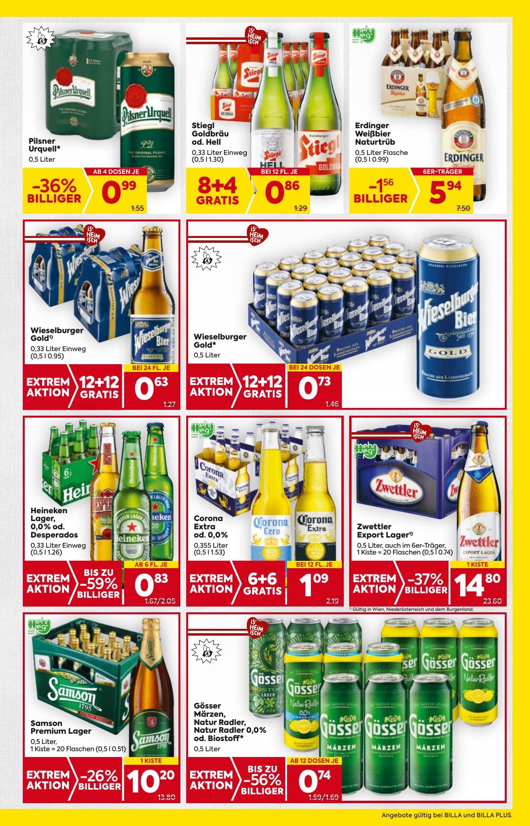 Billa flyer page