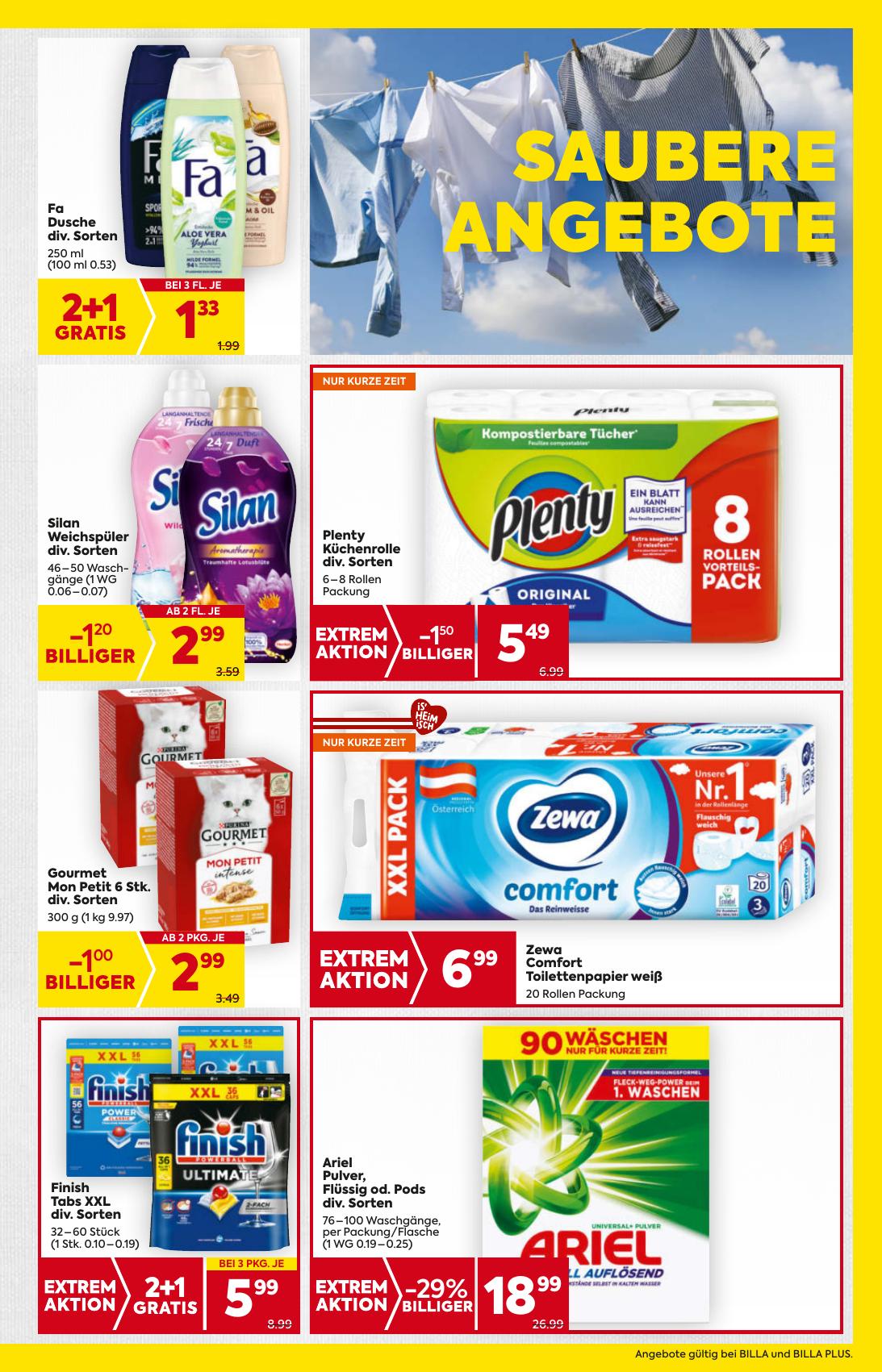 Billa flyer page