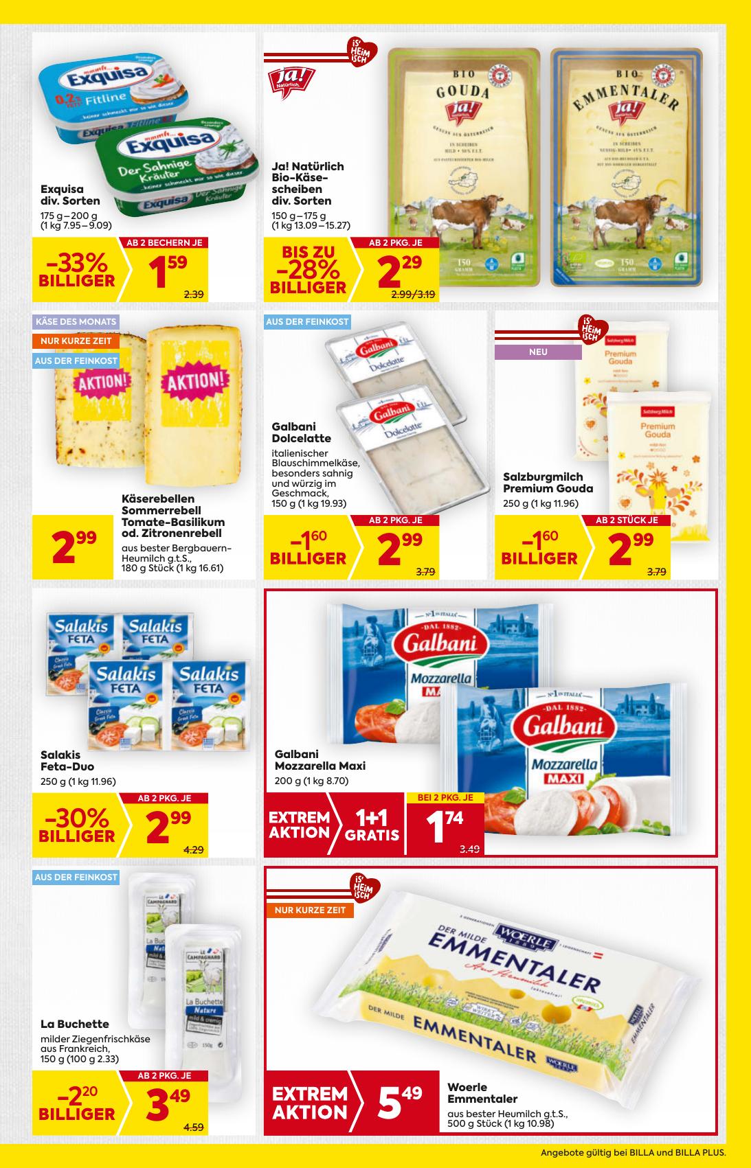 Billa flyer page