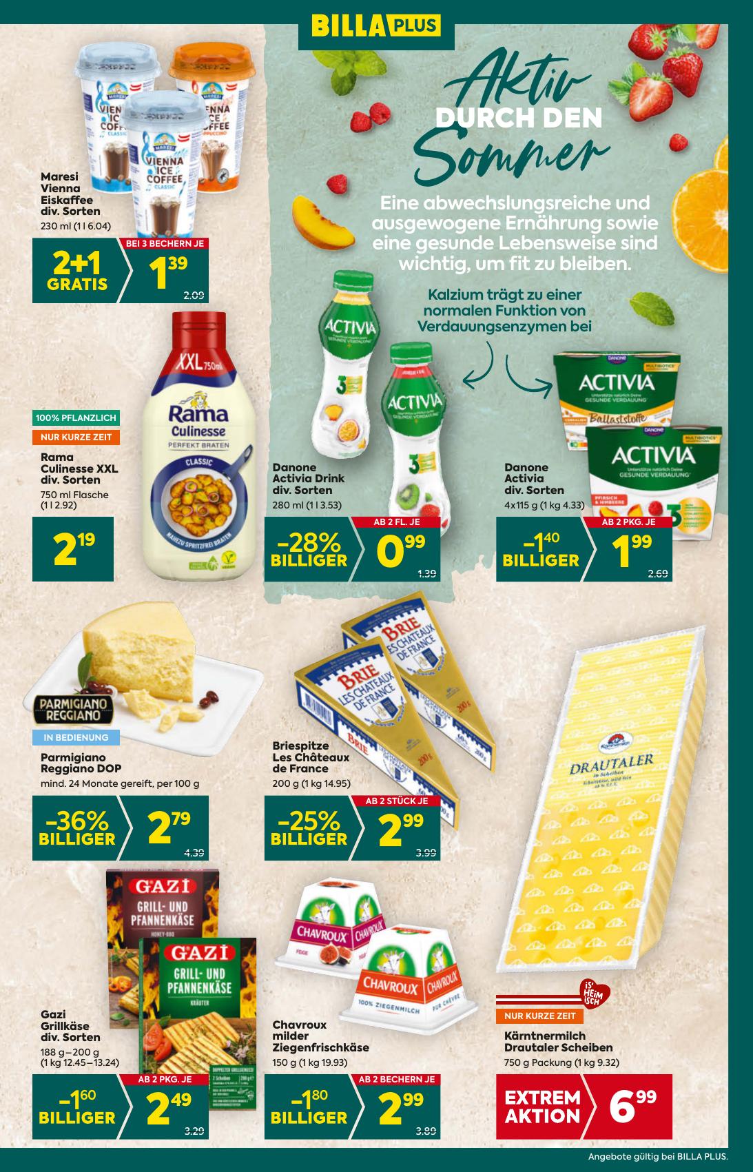 Billa Plus flyer page