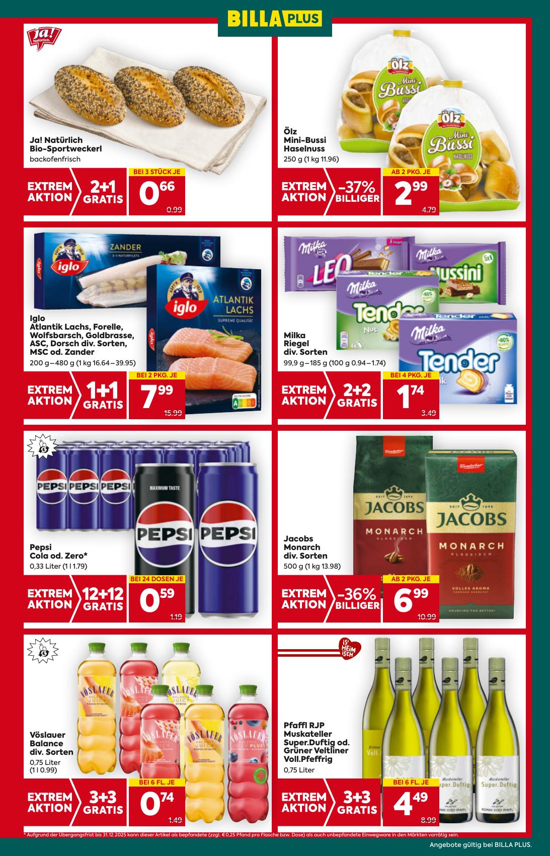 Billa Plus flyer page