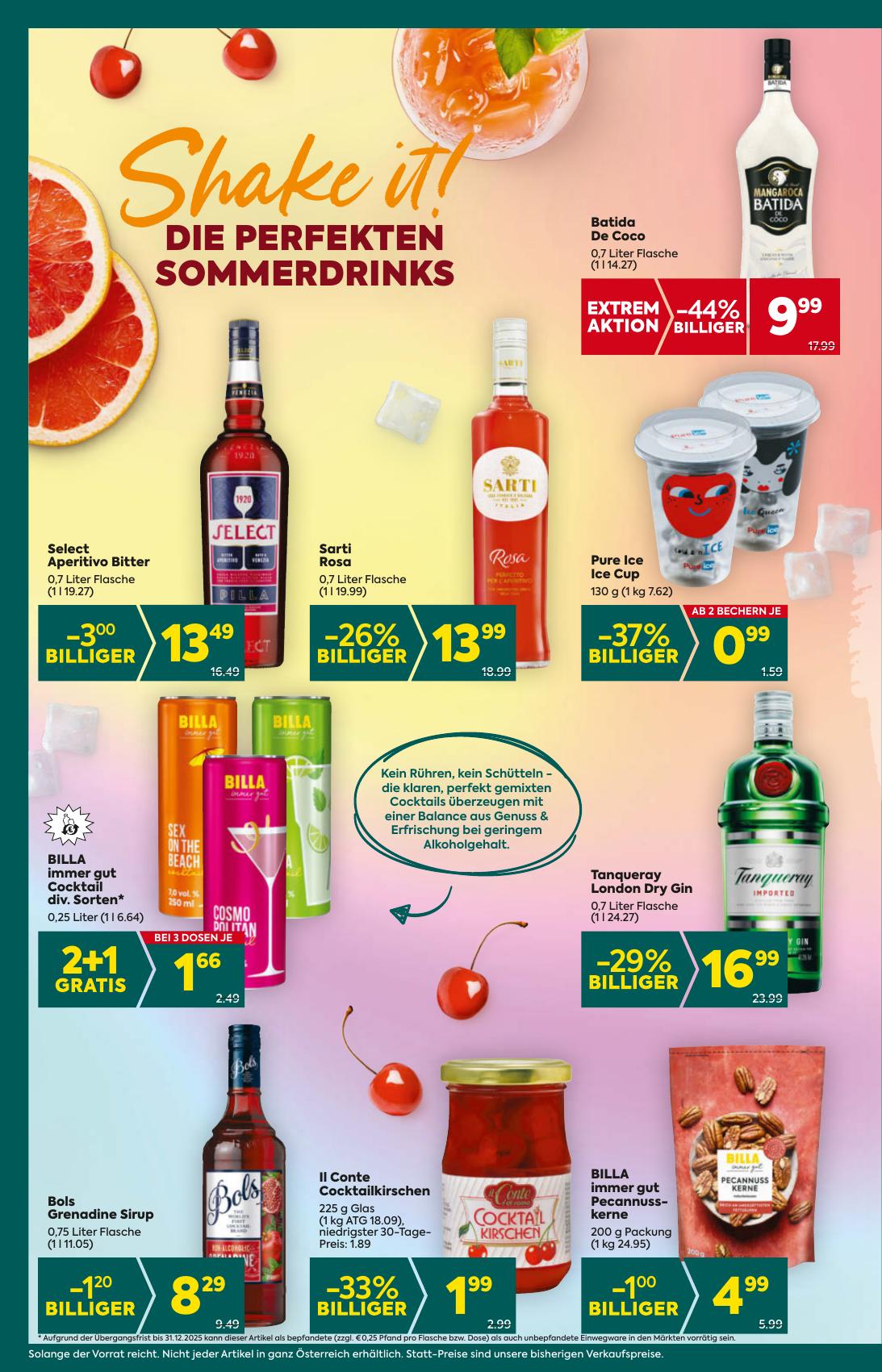 Billa Plus flyer page