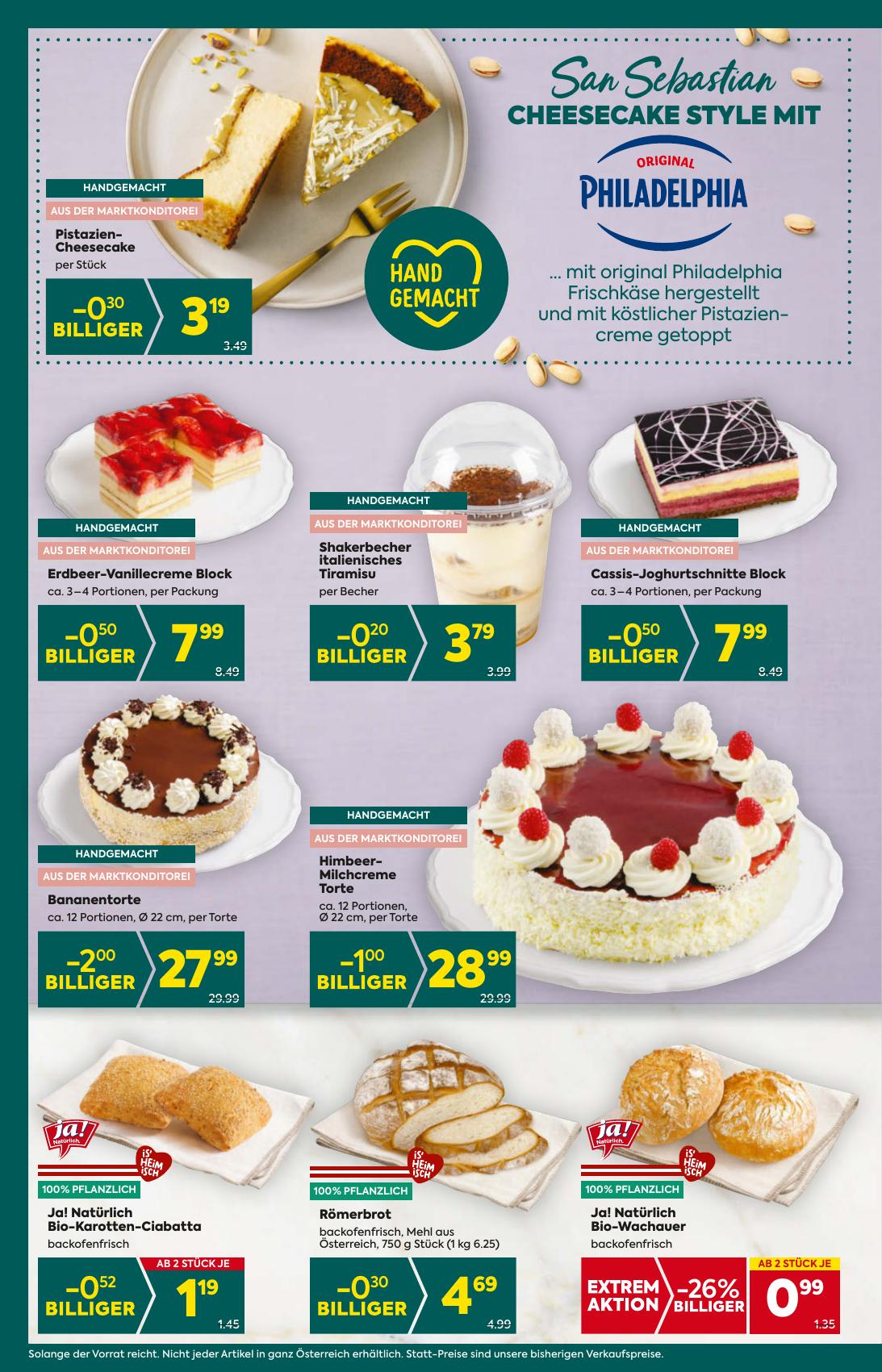 Billa Plus flyer page