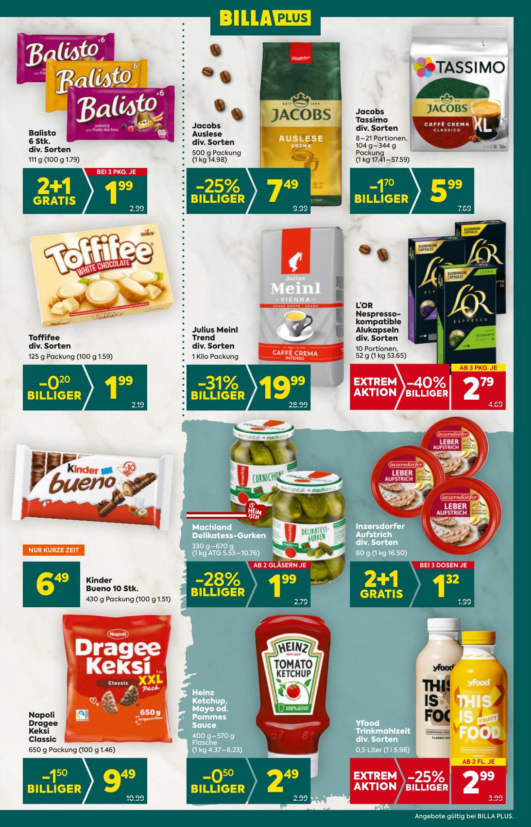 Billa Plus flyer page