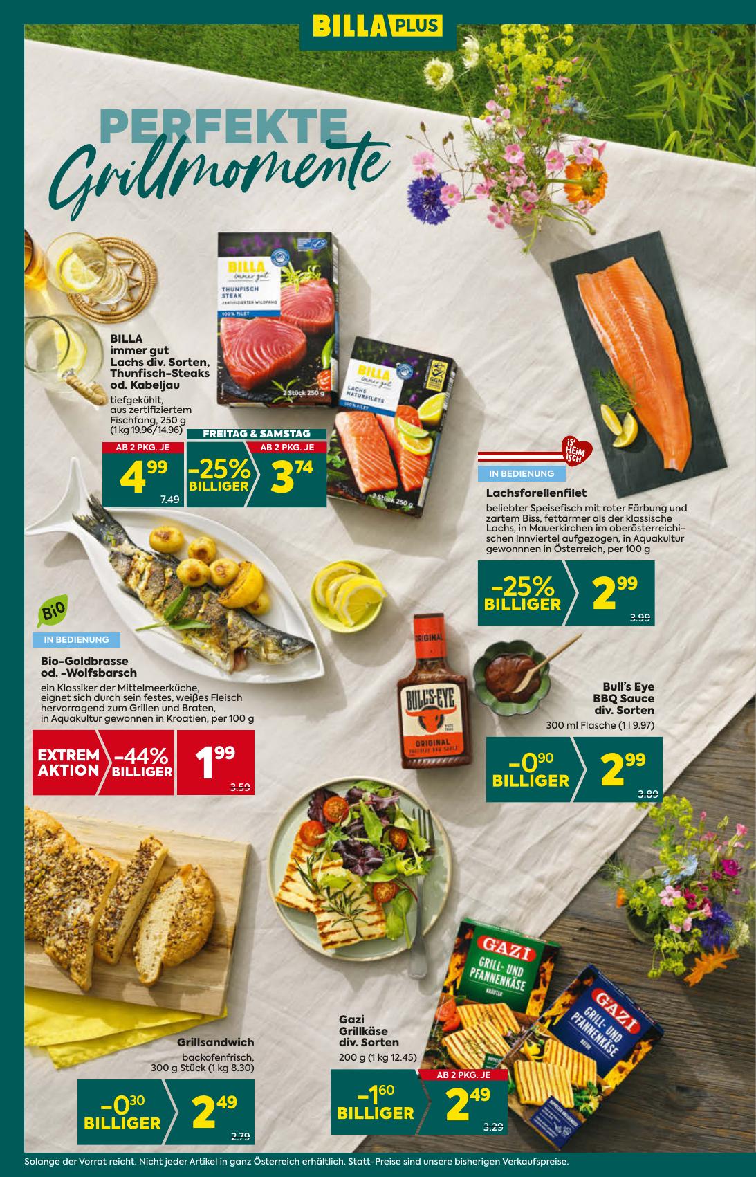 Billa Plus flyer page