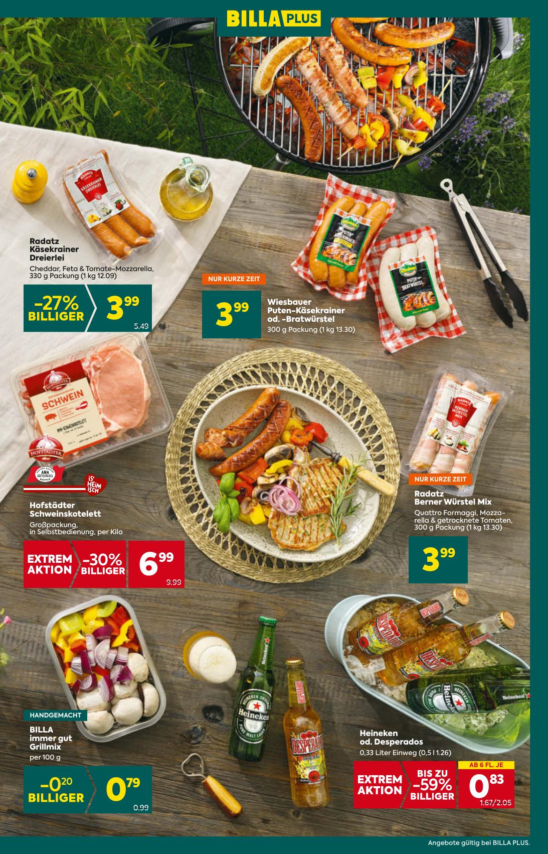 Billa Plus flyer page