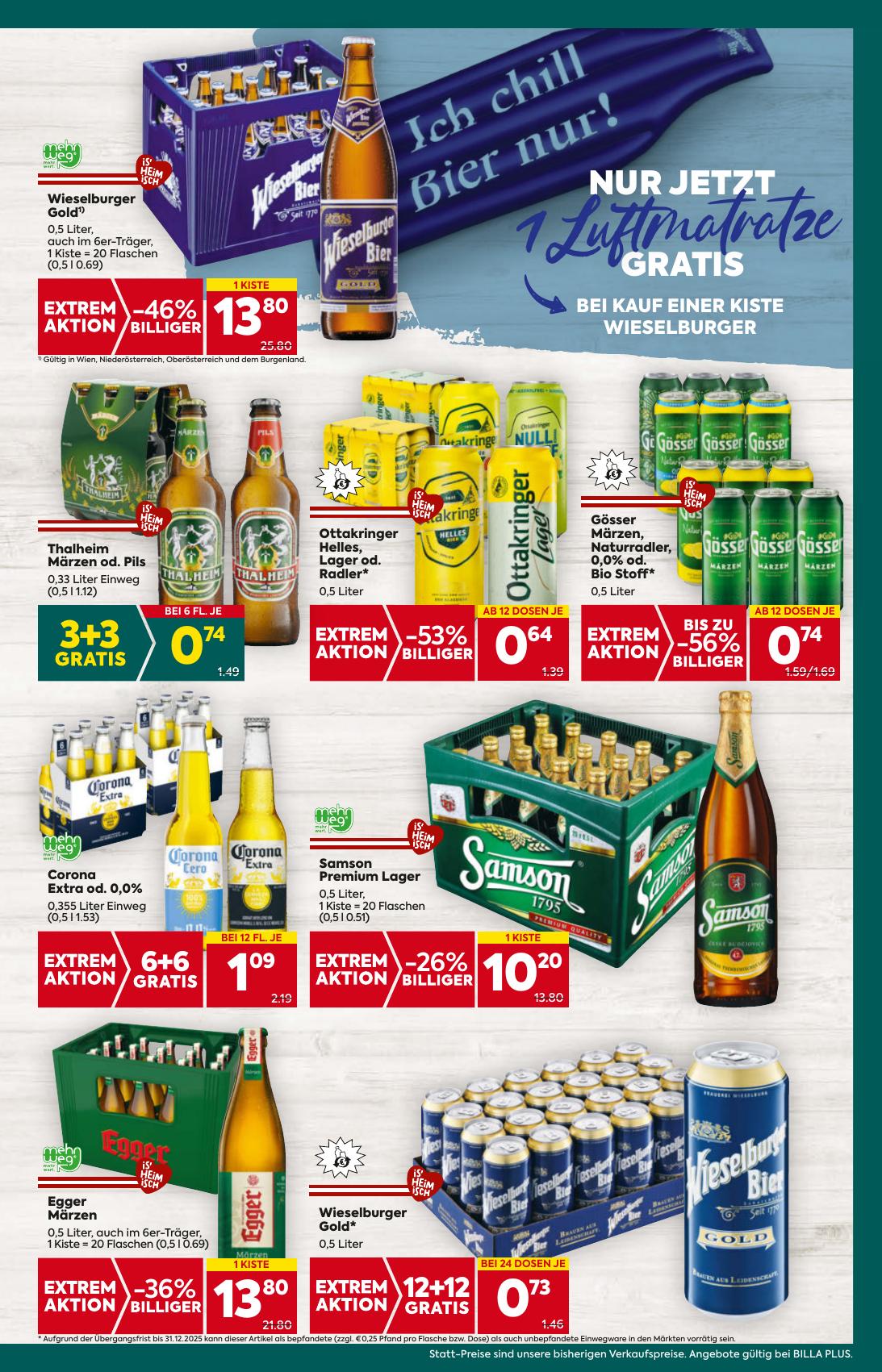Billa Plus flyer page