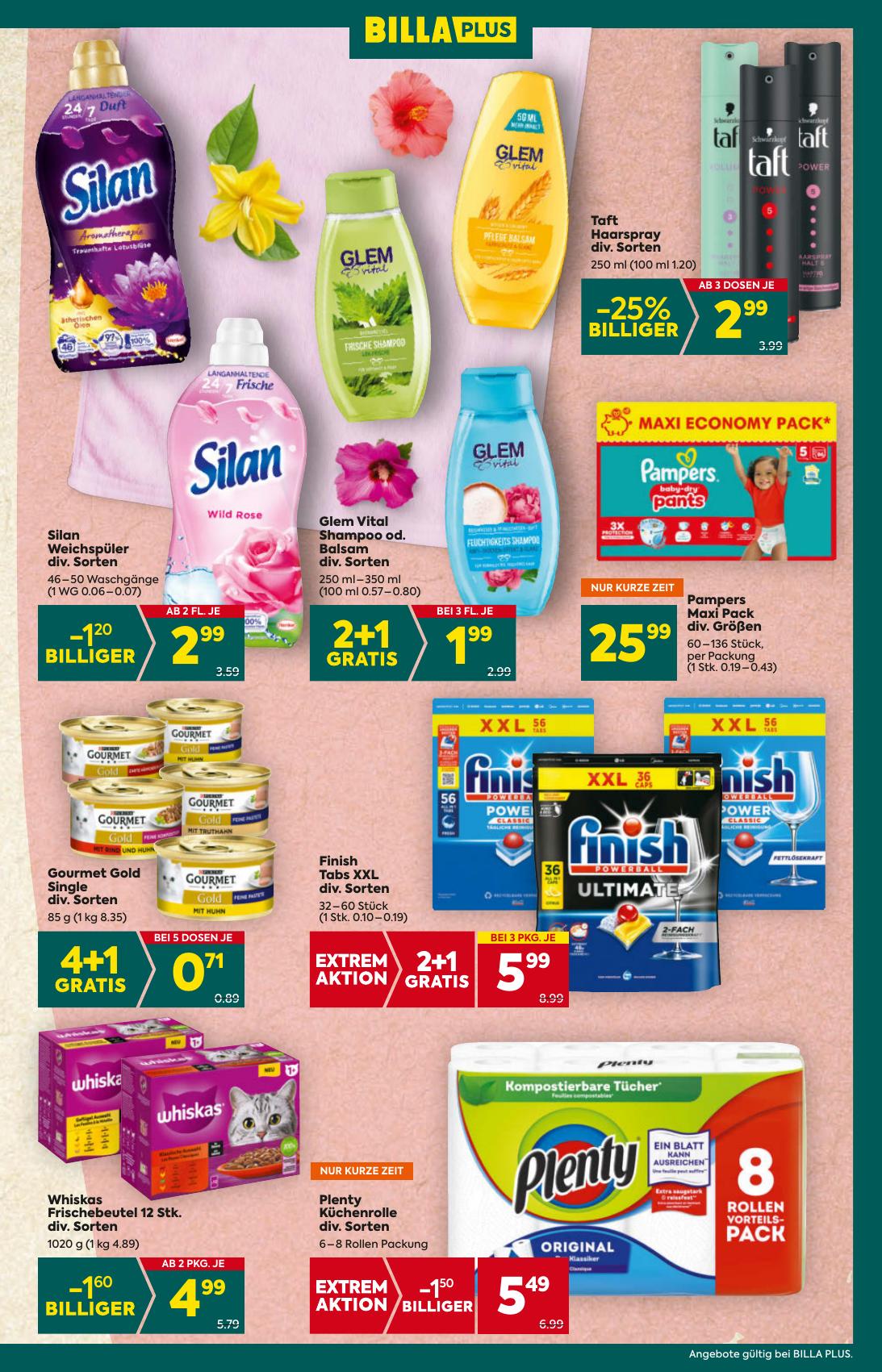 Billa Plus flyer page