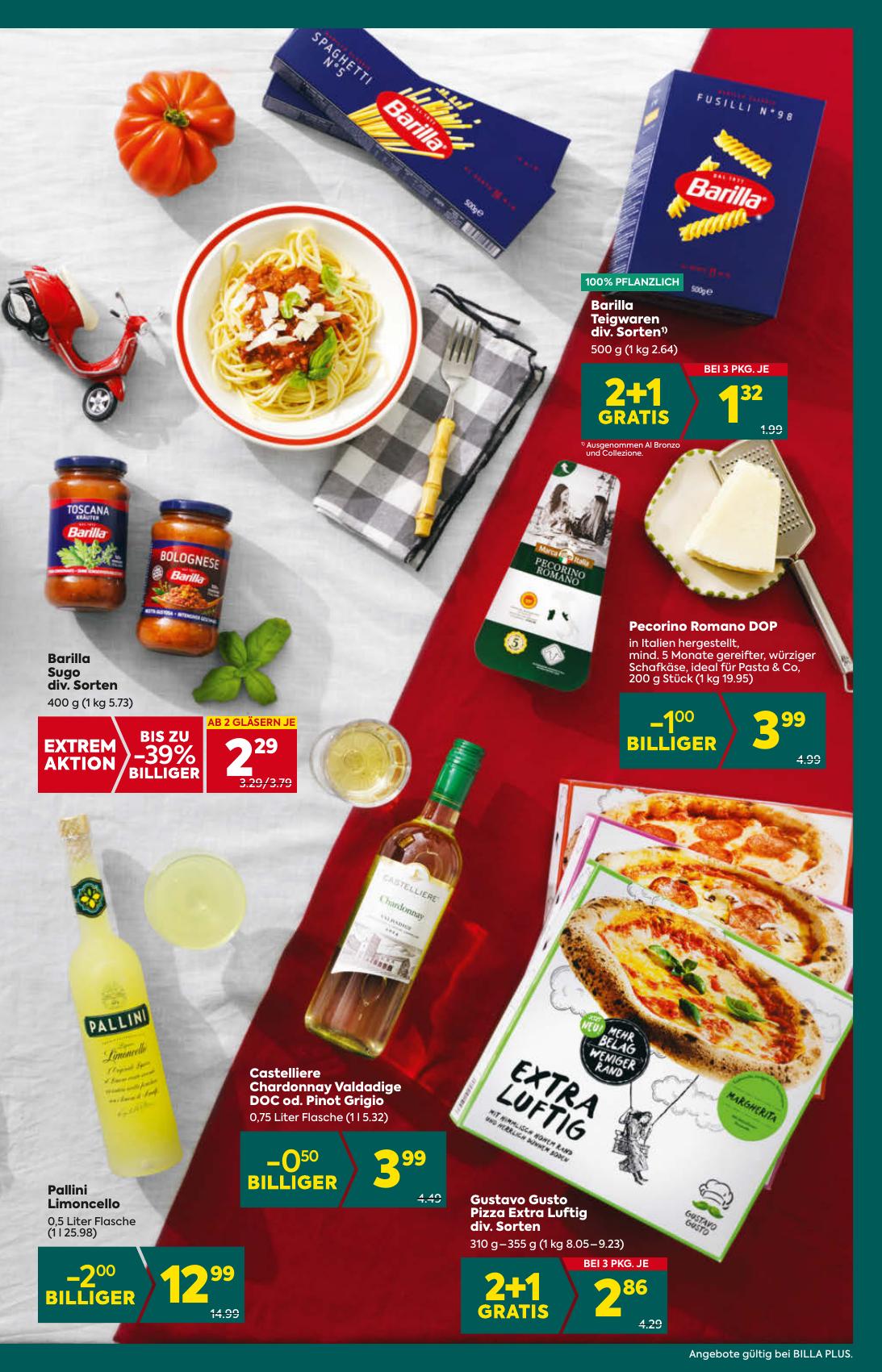 Billa Plus flyer page