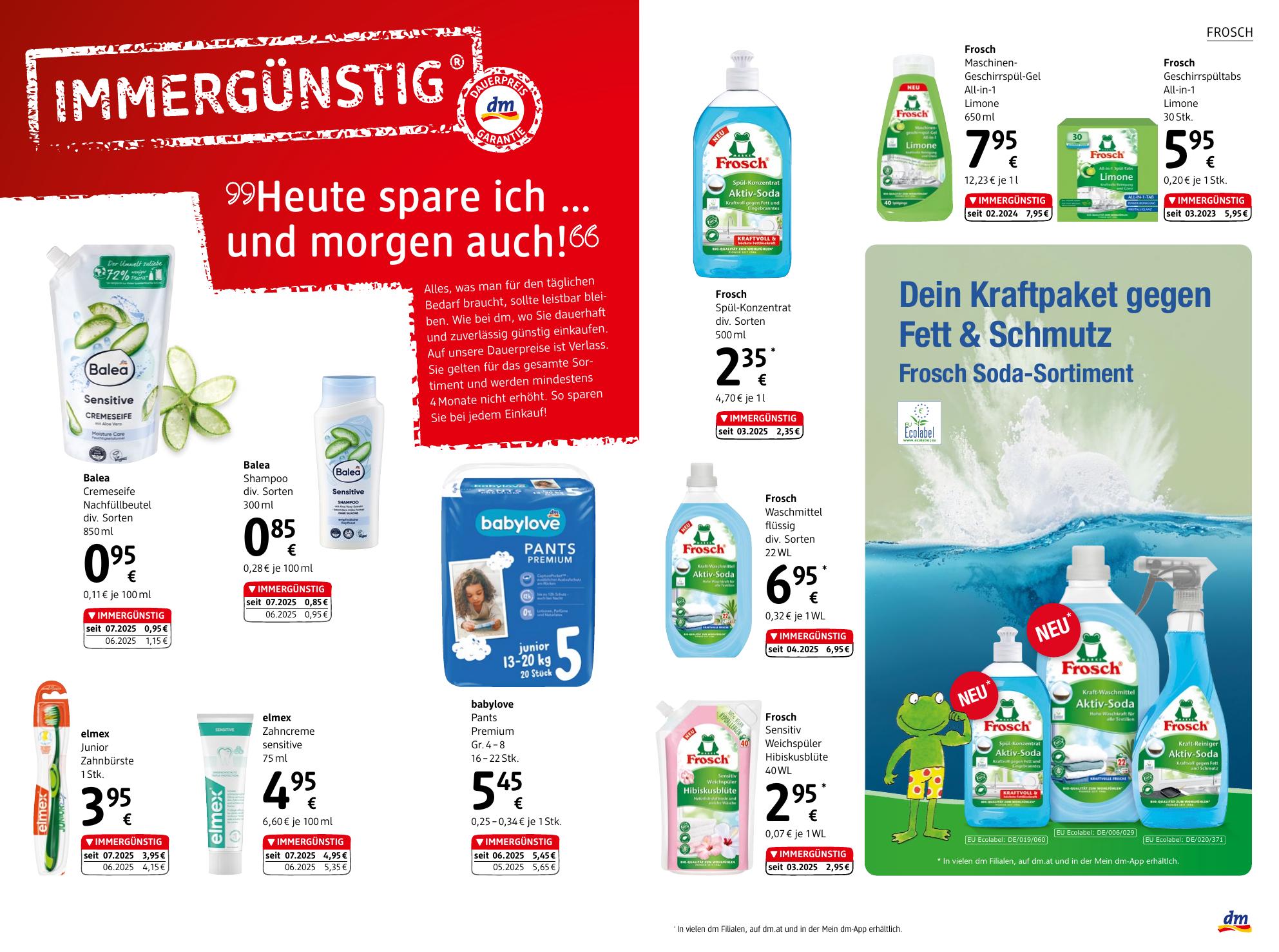 DM Drogerie flyer page
