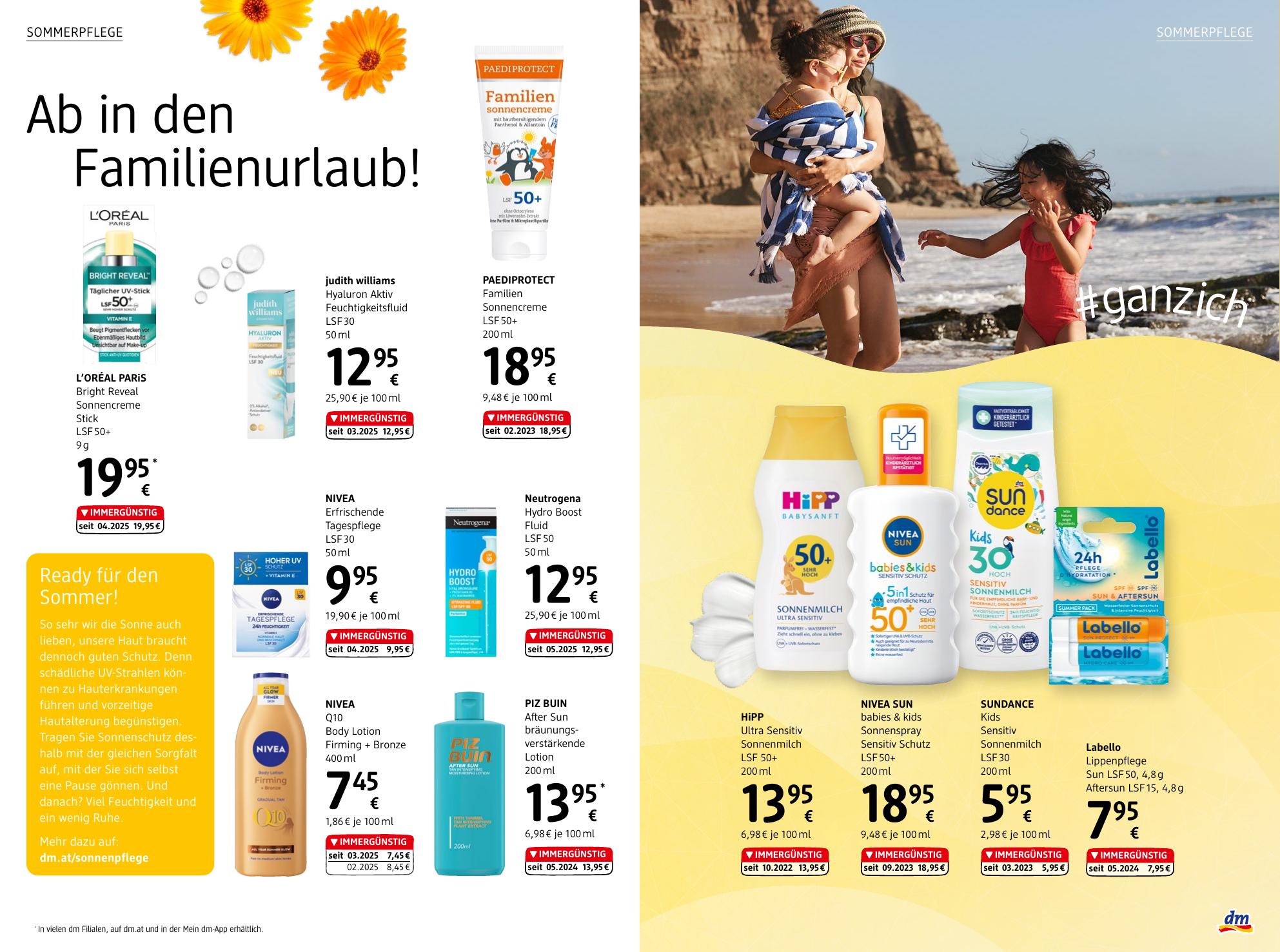 DM Drogerie flyer page
