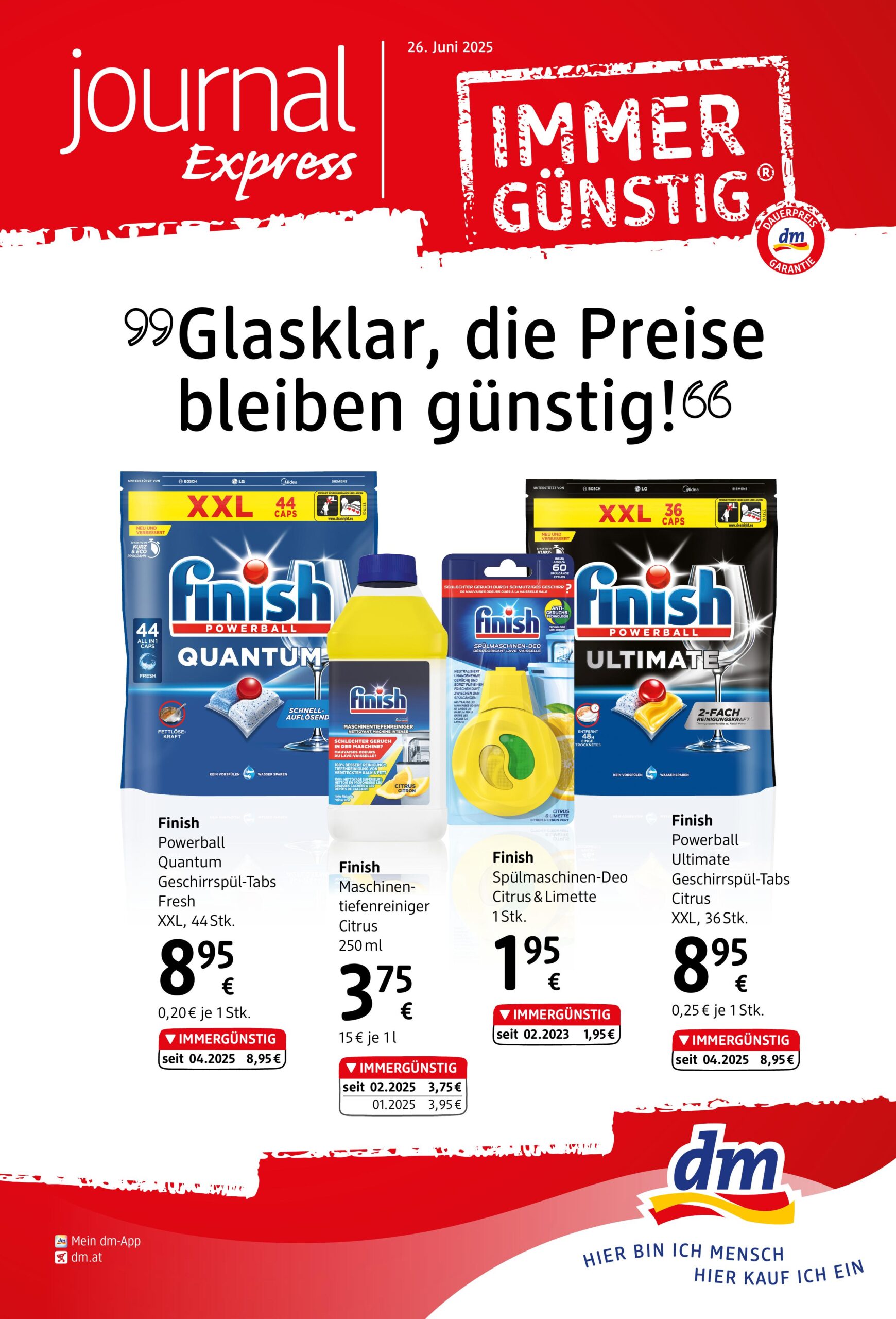 DM Drogerie Express flyer page