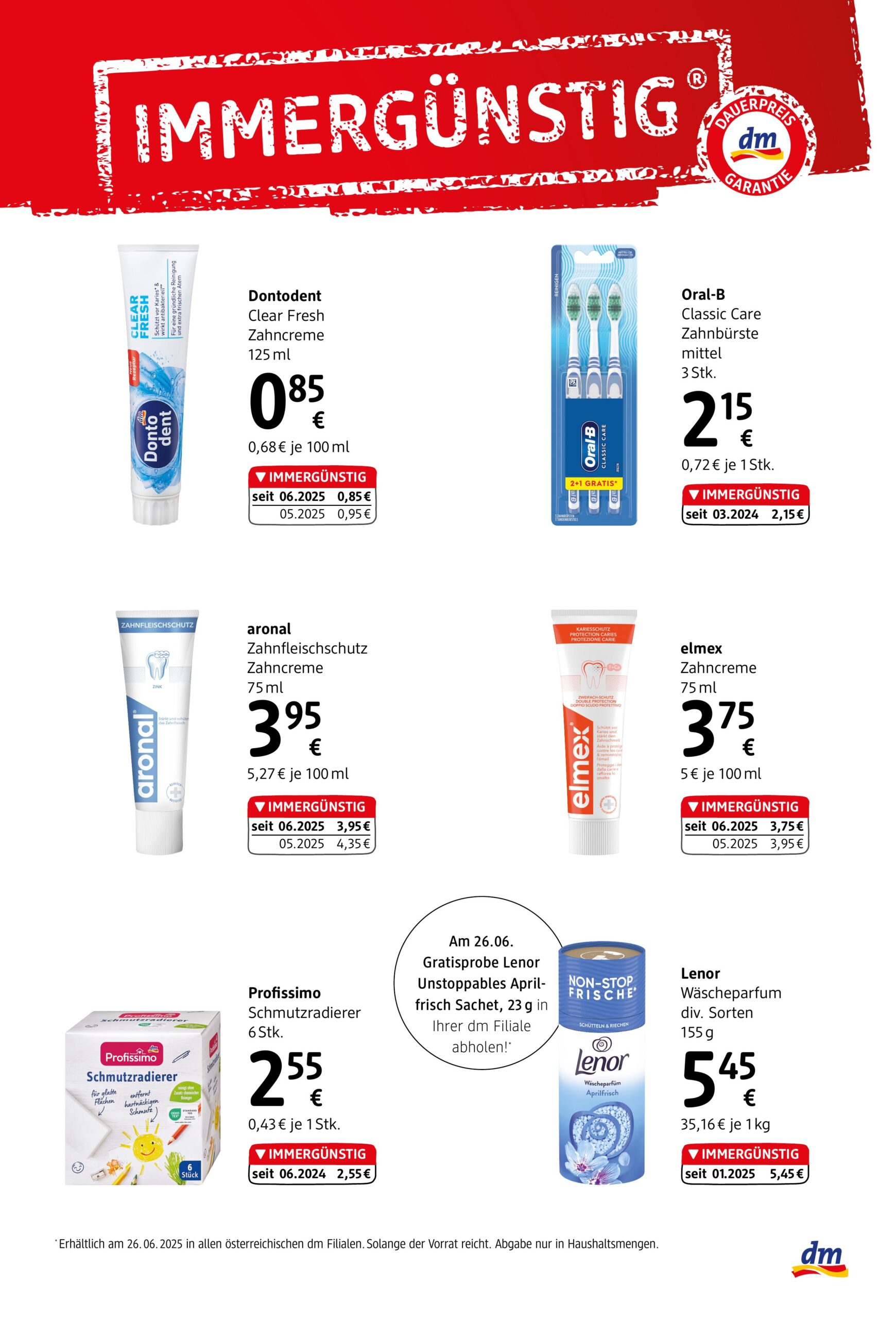DM Drogerie Express flyer page