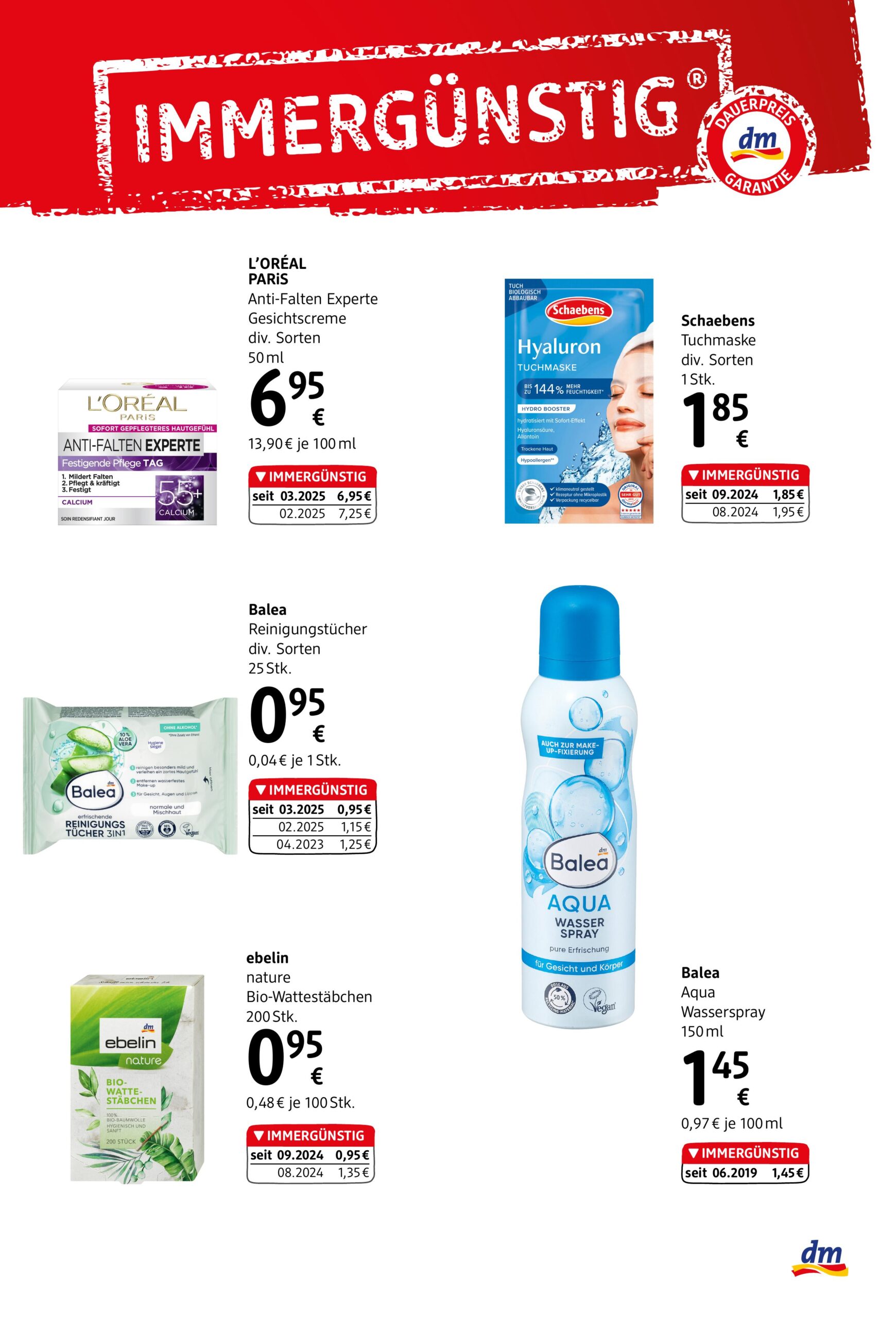 DM Drogerie Express flyer page