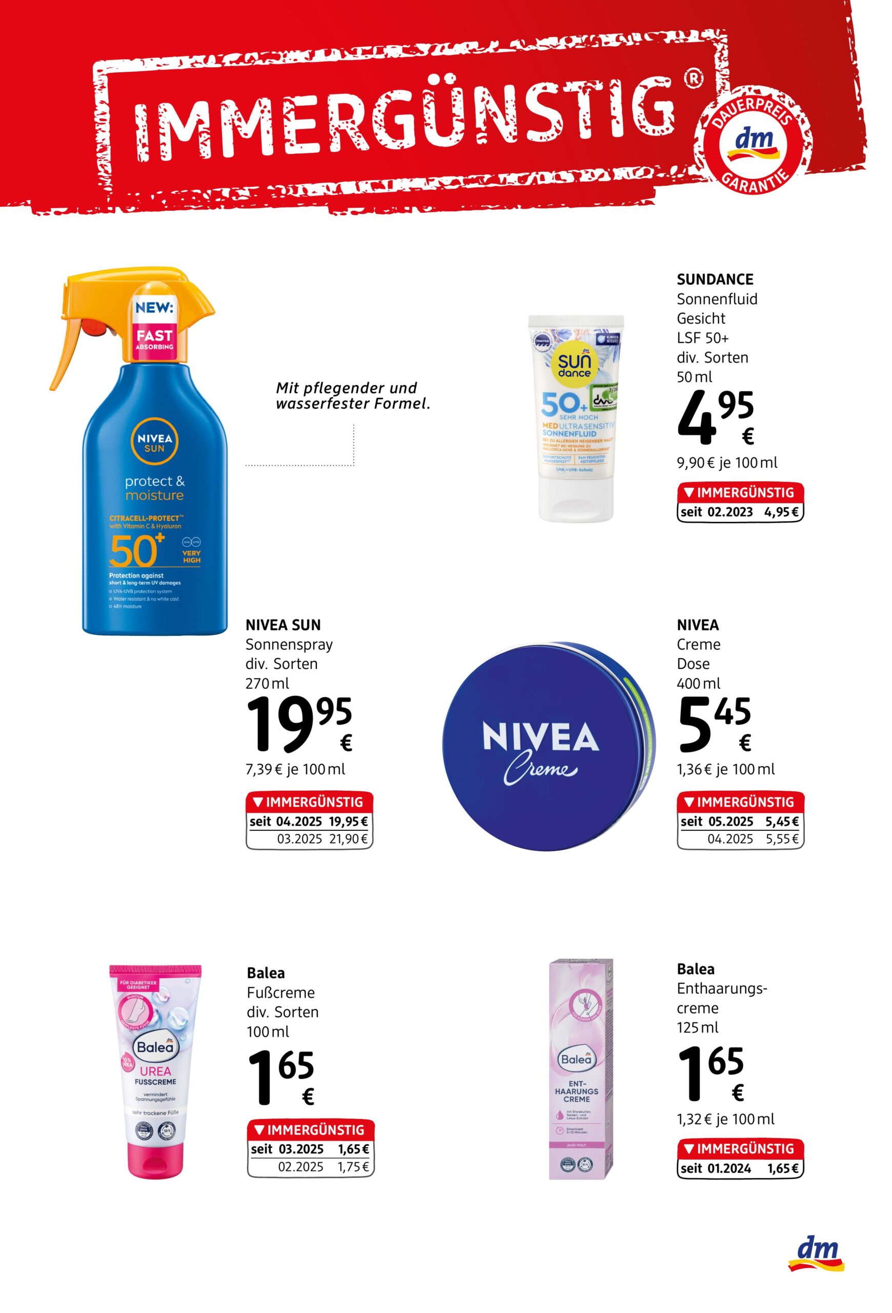 DM Drogerie Express flyer page