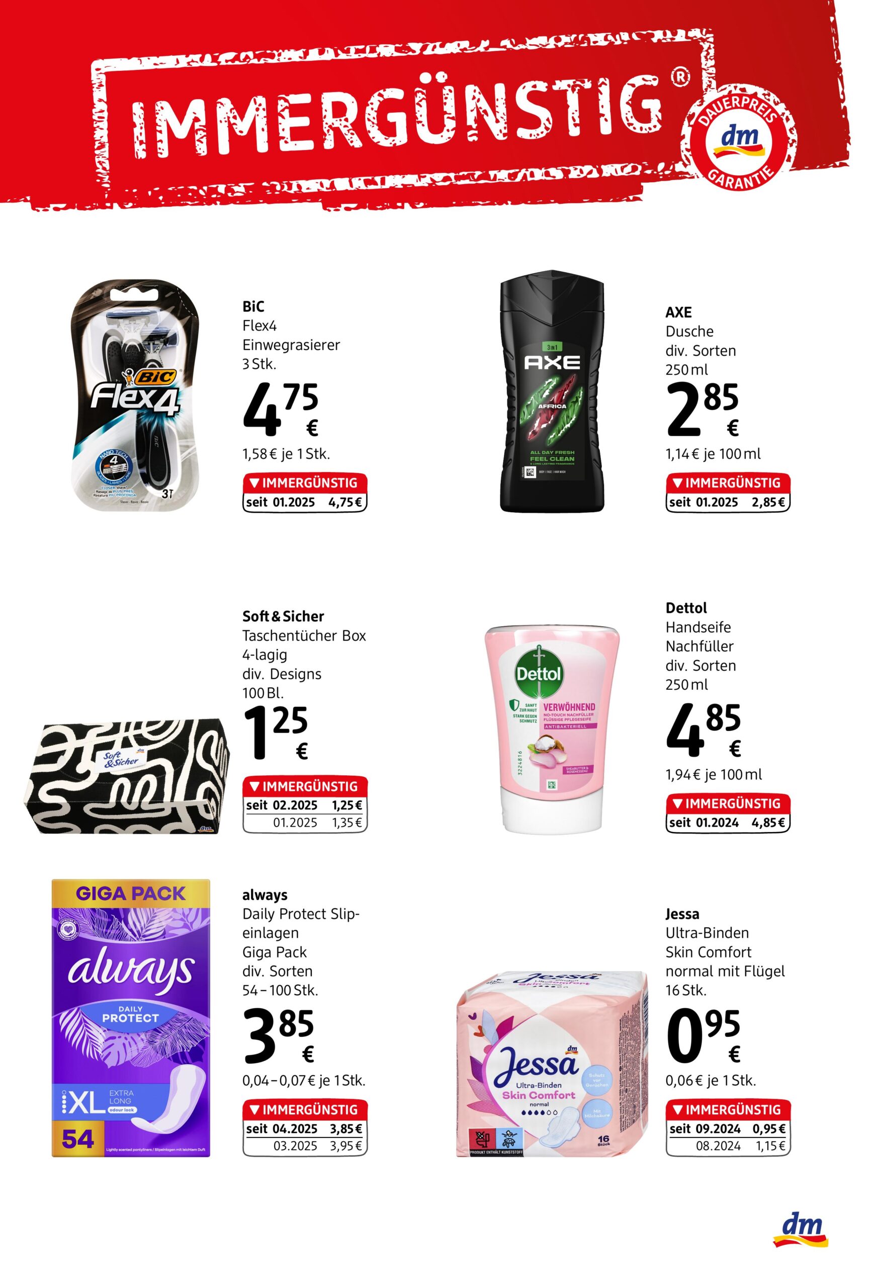 DM Drogerie Express flyer page