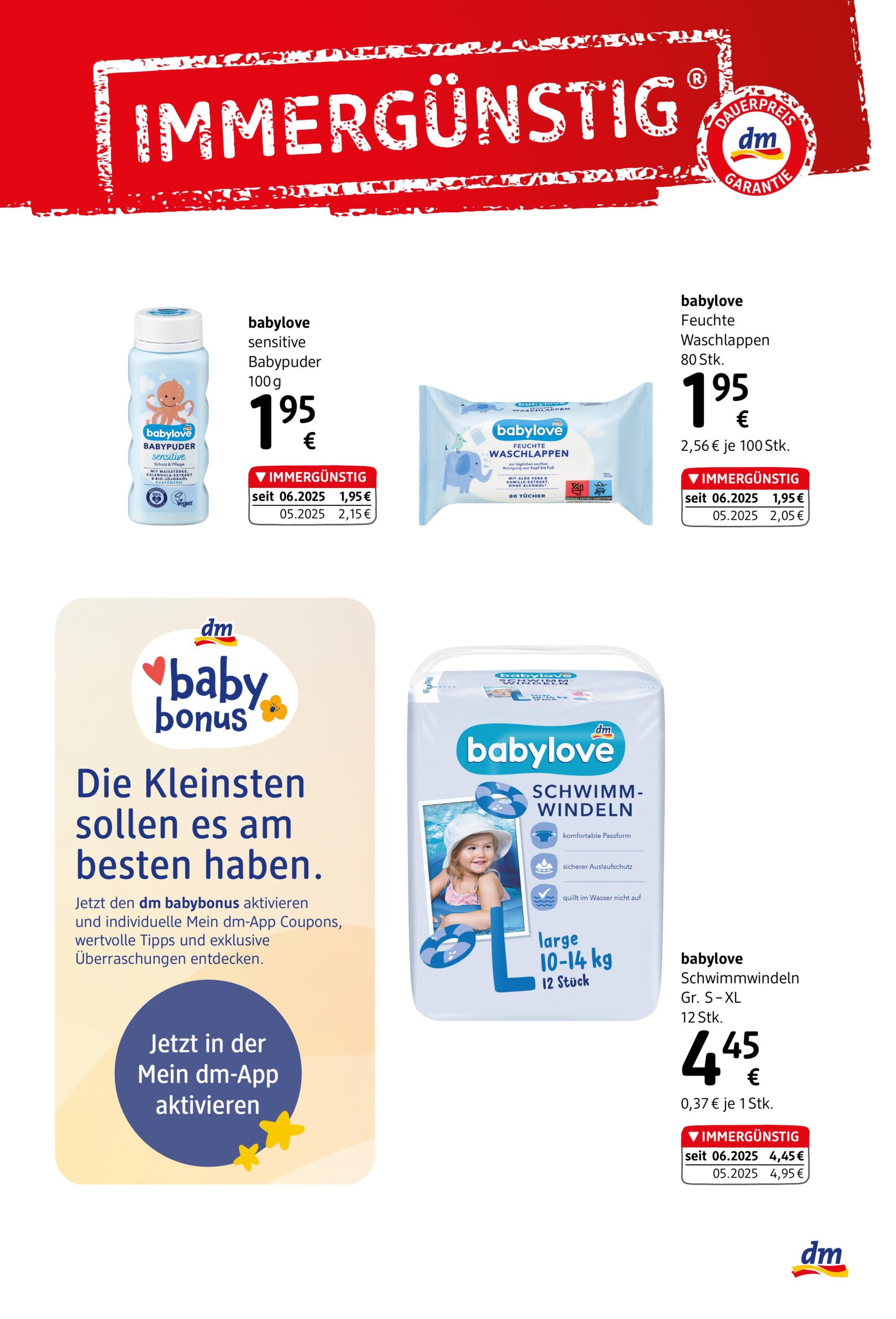 DM Drogerie Express flyer page