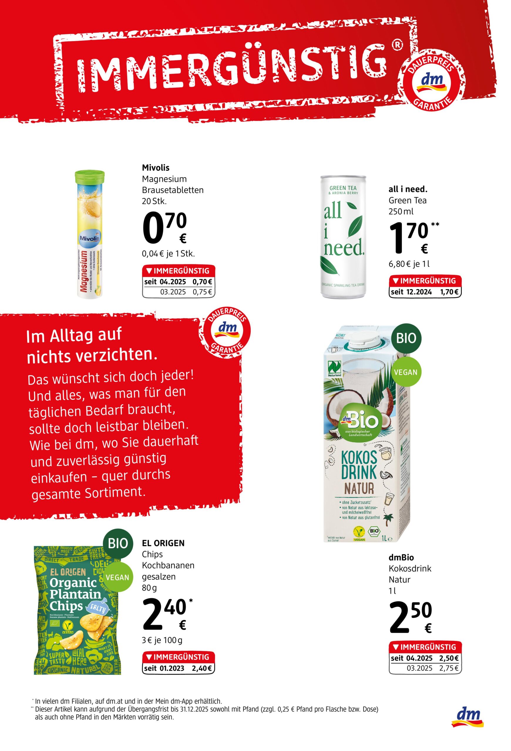 DM Drogerie Express flyer page