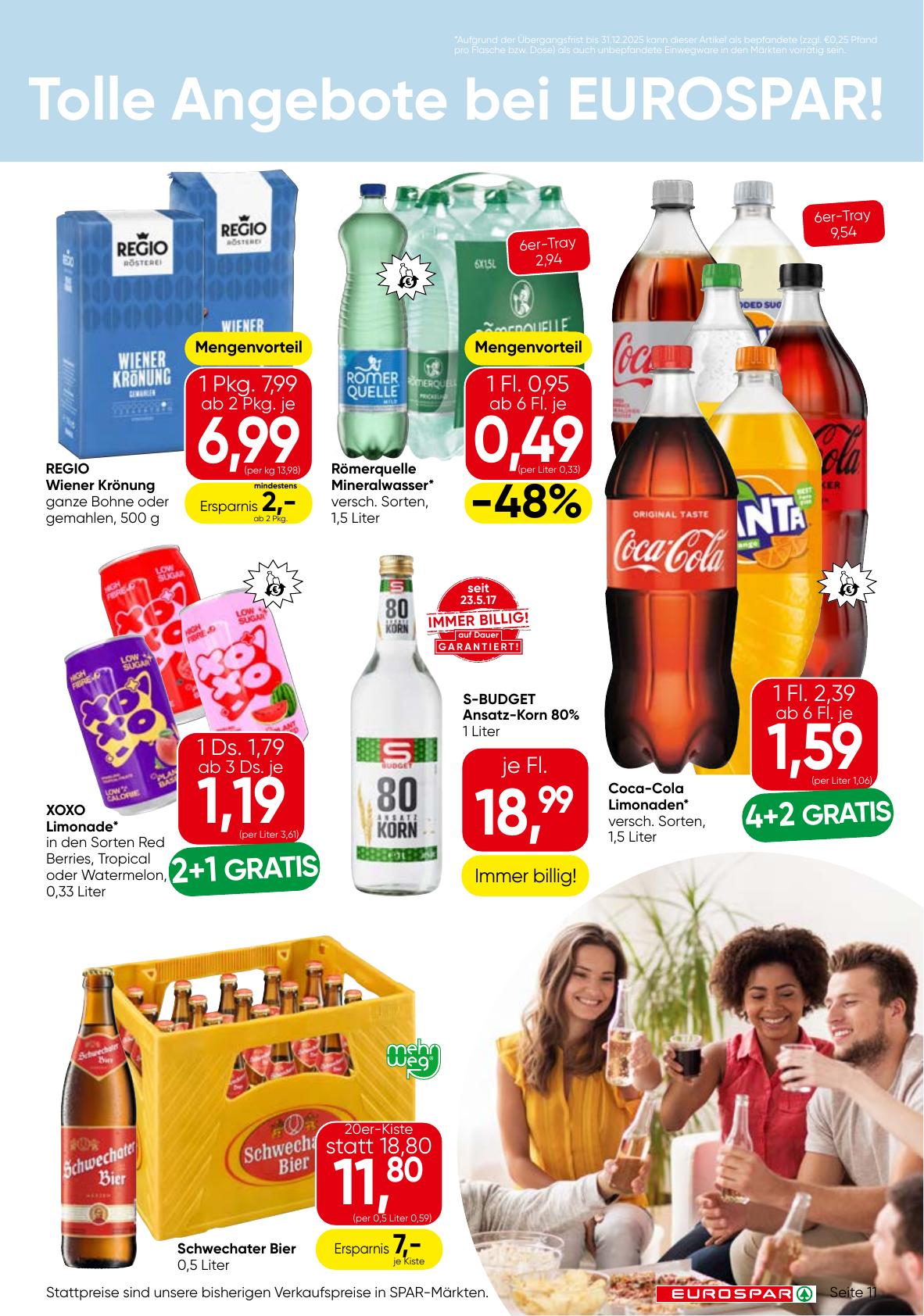 Eurospar flyer page