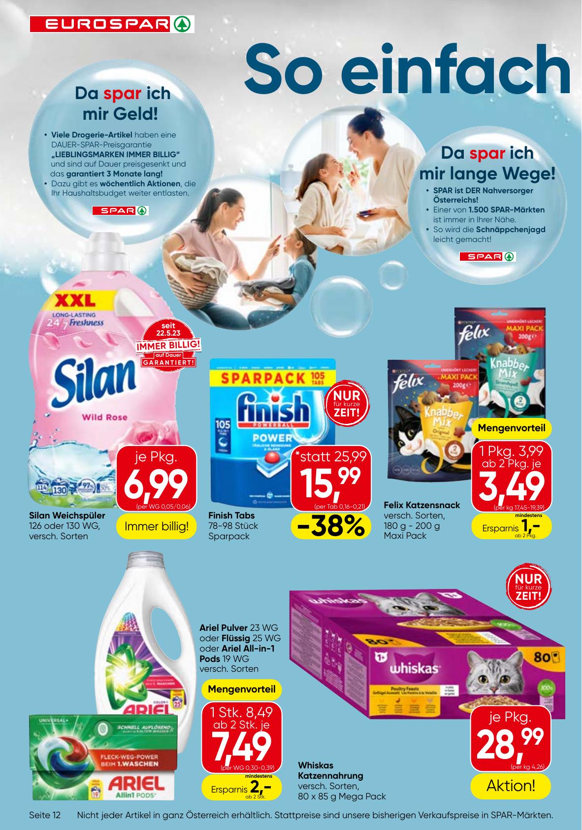Eurospar flyer page