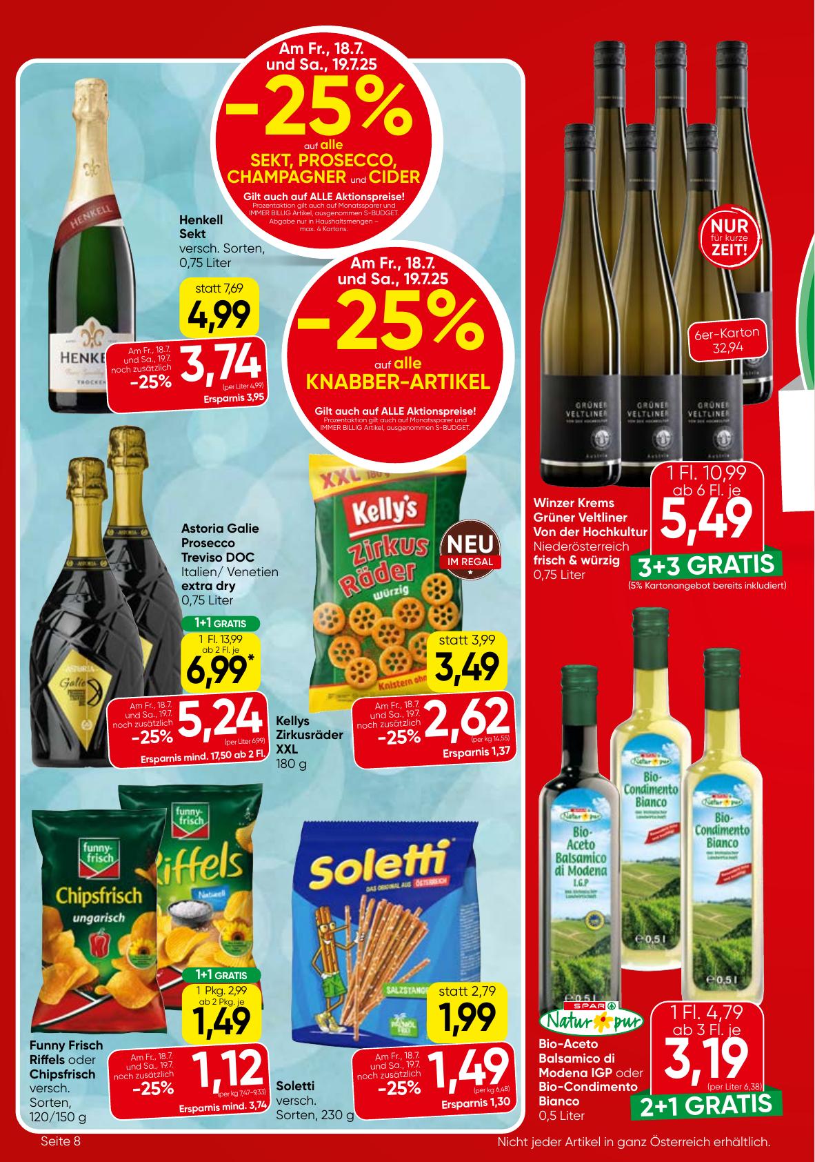 Eurospar flyer page