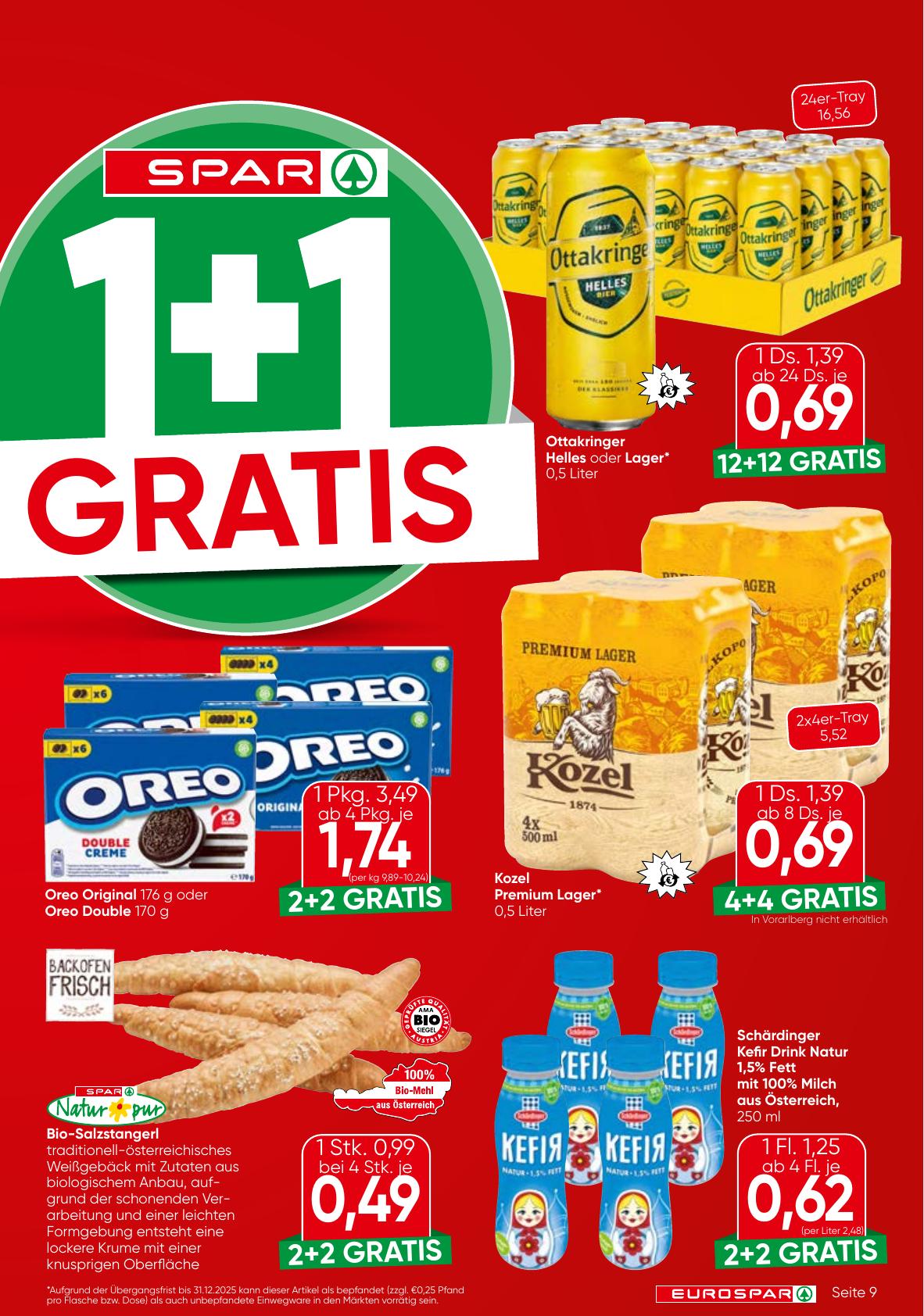 Eurospar flyer page
