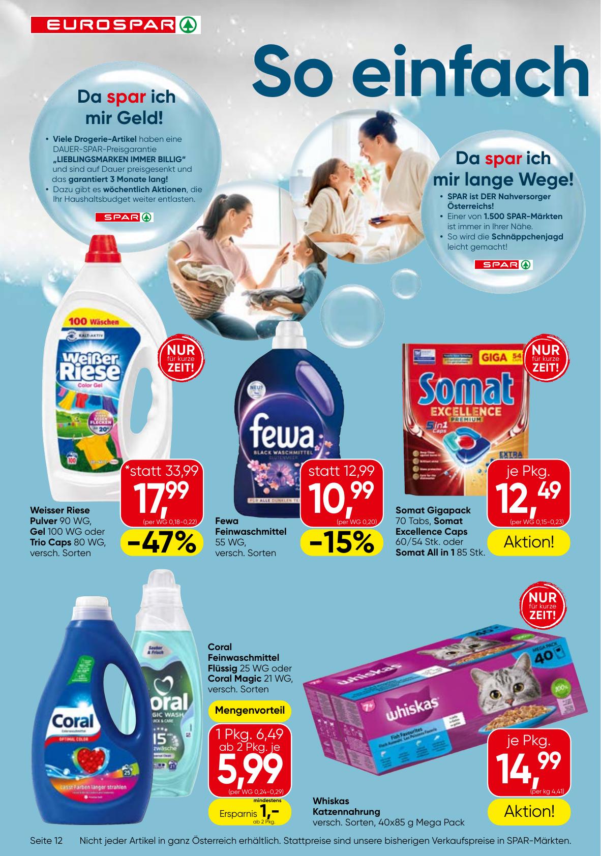 Eurospar flyer page