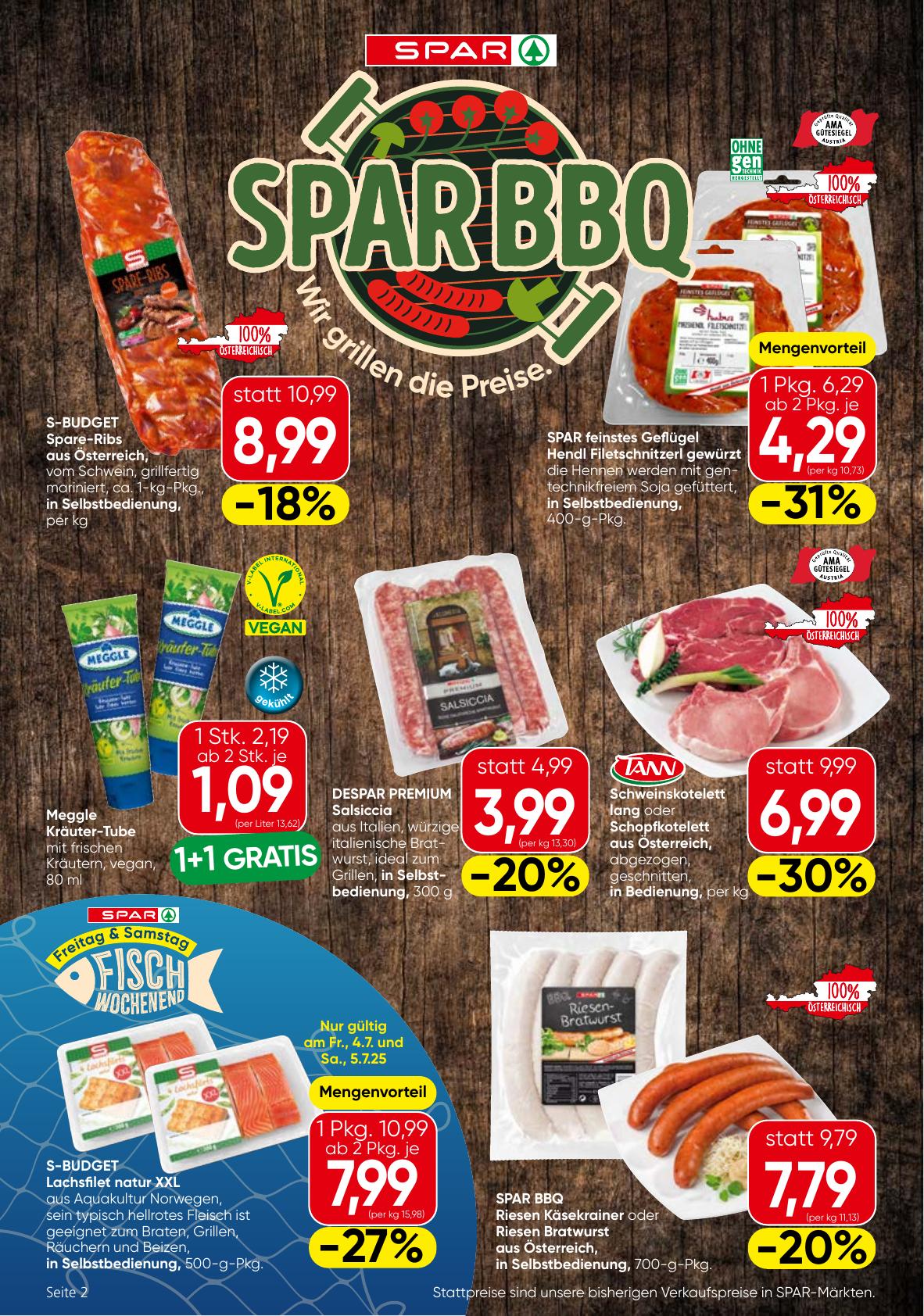 Eurospar flyer page