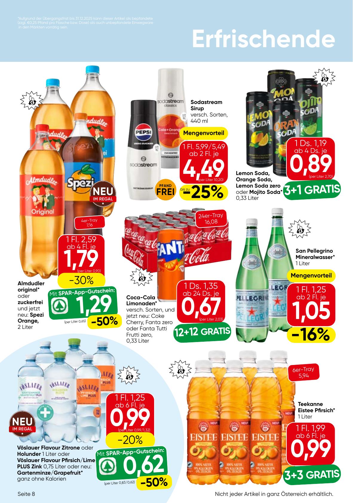 Eurospar flyer page