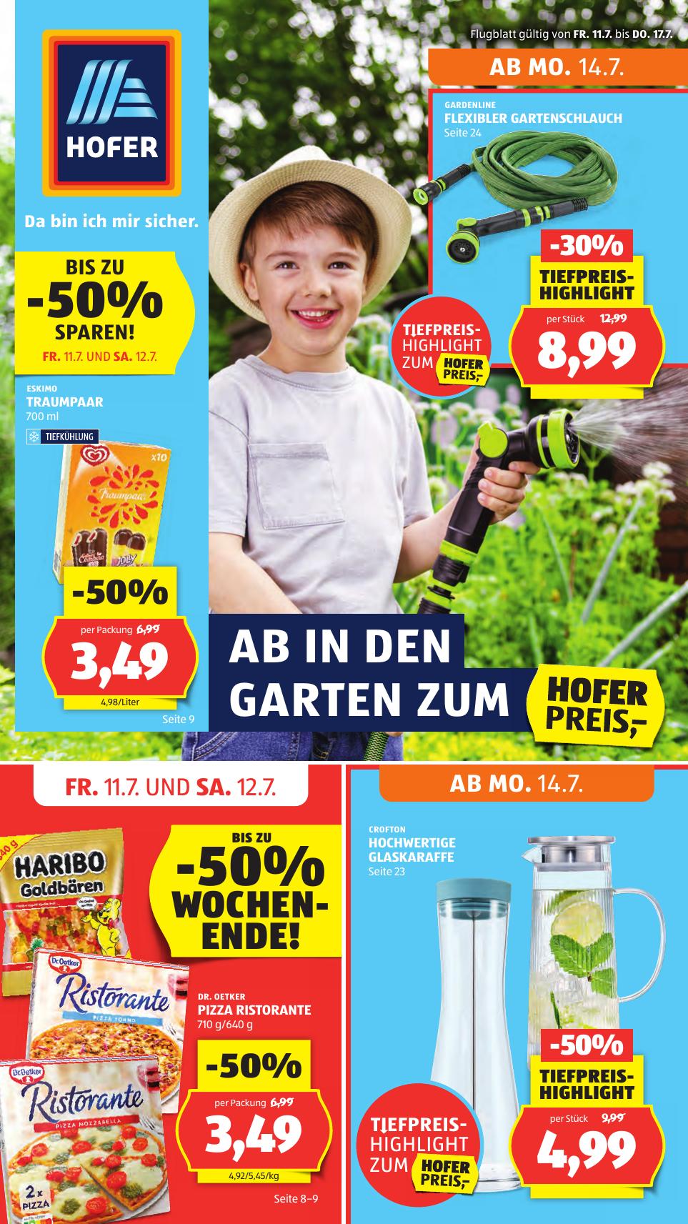 Hofer flyer page
